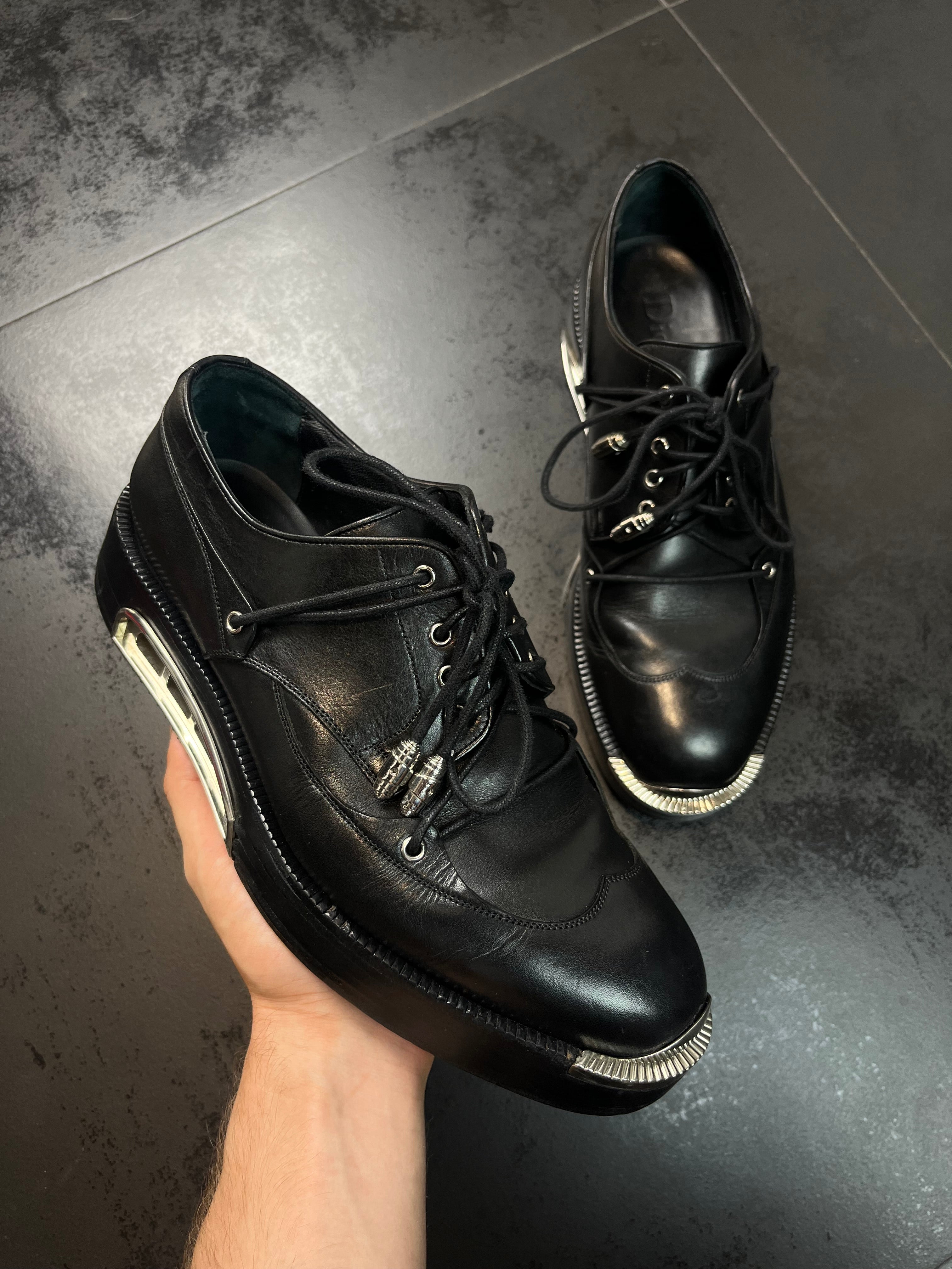 Dior SS14 “Metal Toe” Derbies By Kris Van Assche