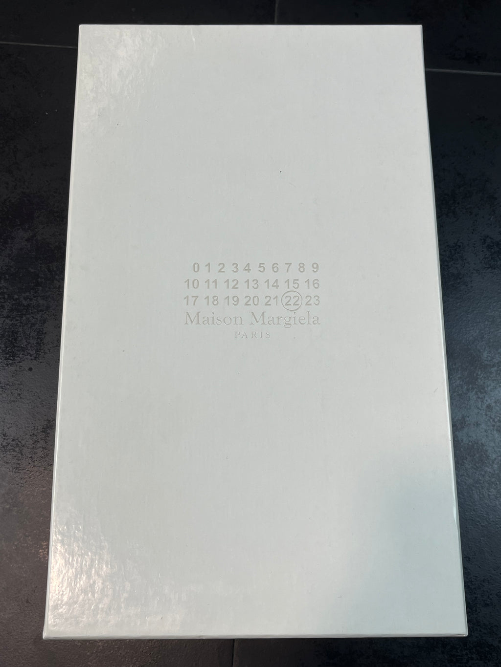 Maison Margiela "Replica" Gats Paint Splatter