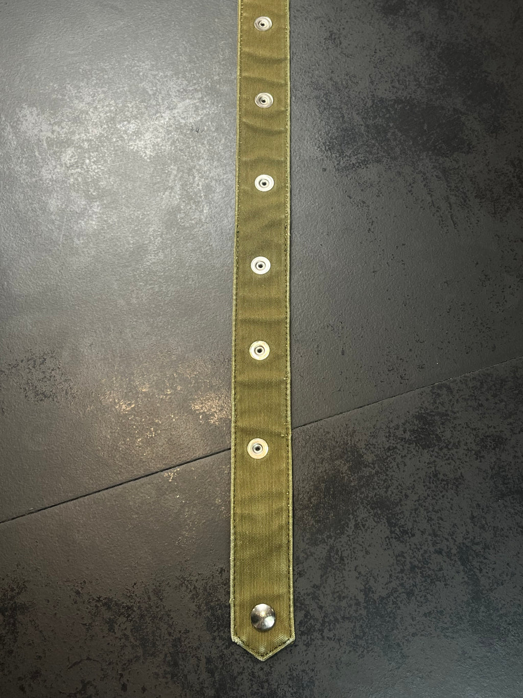 00s Maison Margiela Line 6 Khaki Military Belt