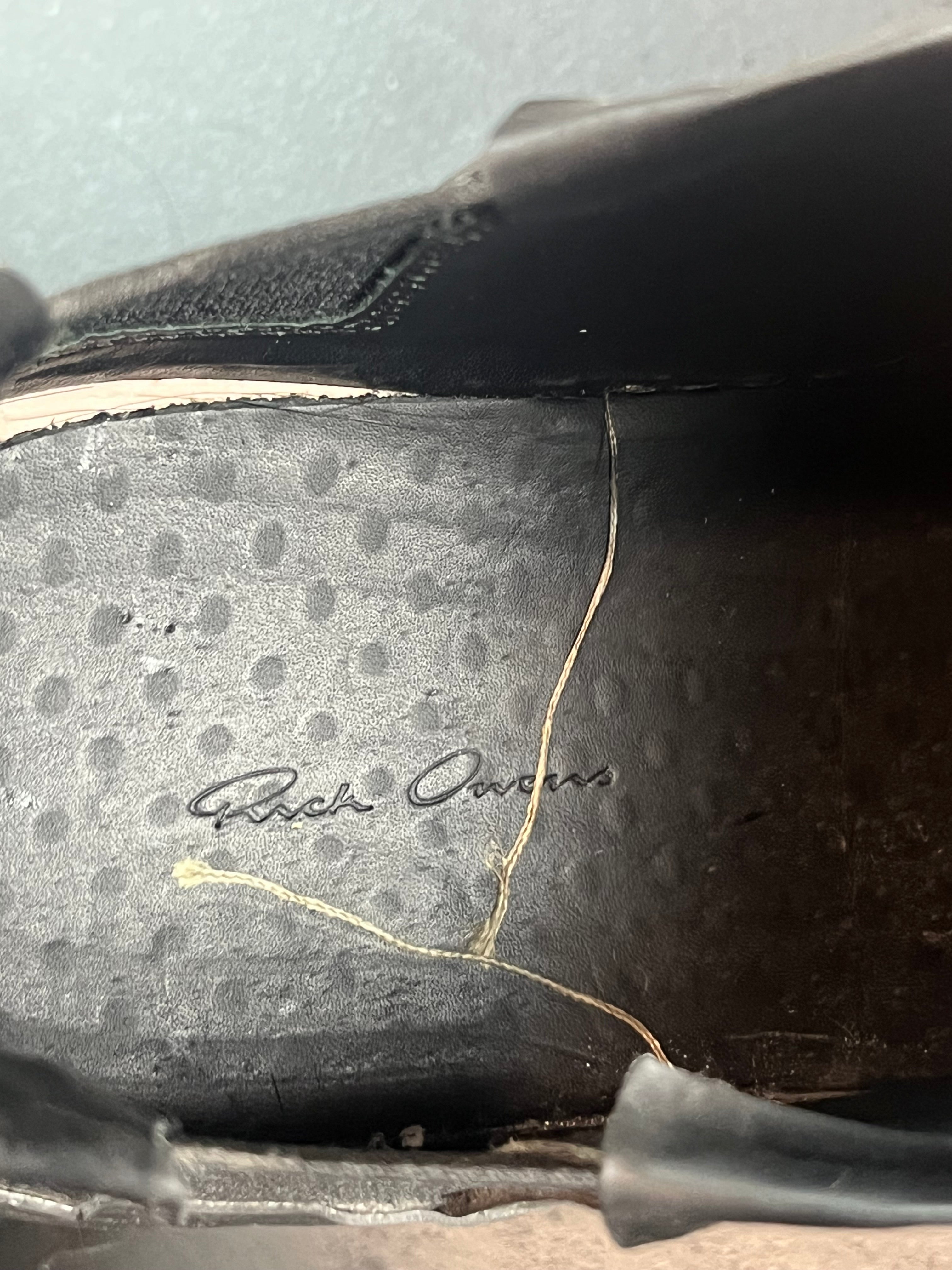 AW20 Rick Owens Performa “Rubber Wrap/Mummy” Ramones Low