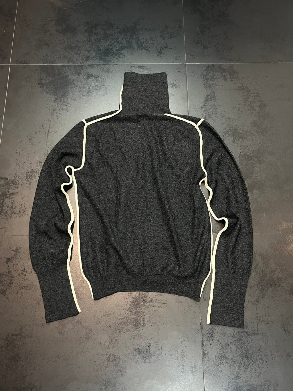 Dior Turtleneck Wool Sweater By Kris Van Assche