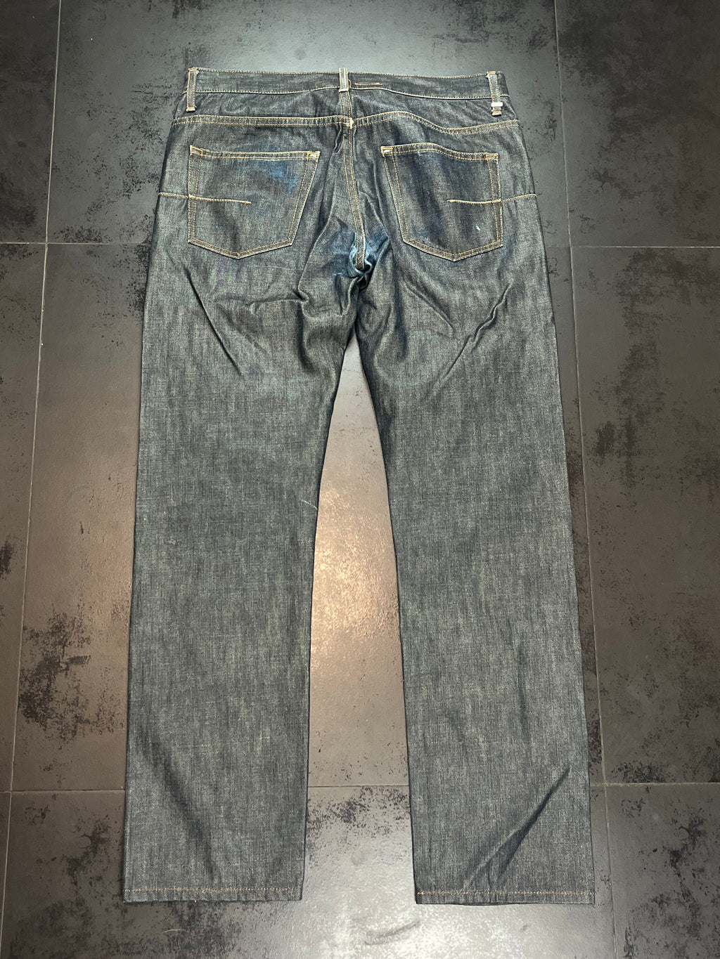AW06 Dior “Navigate” Waxed Raw Denim By Hedi Slimane