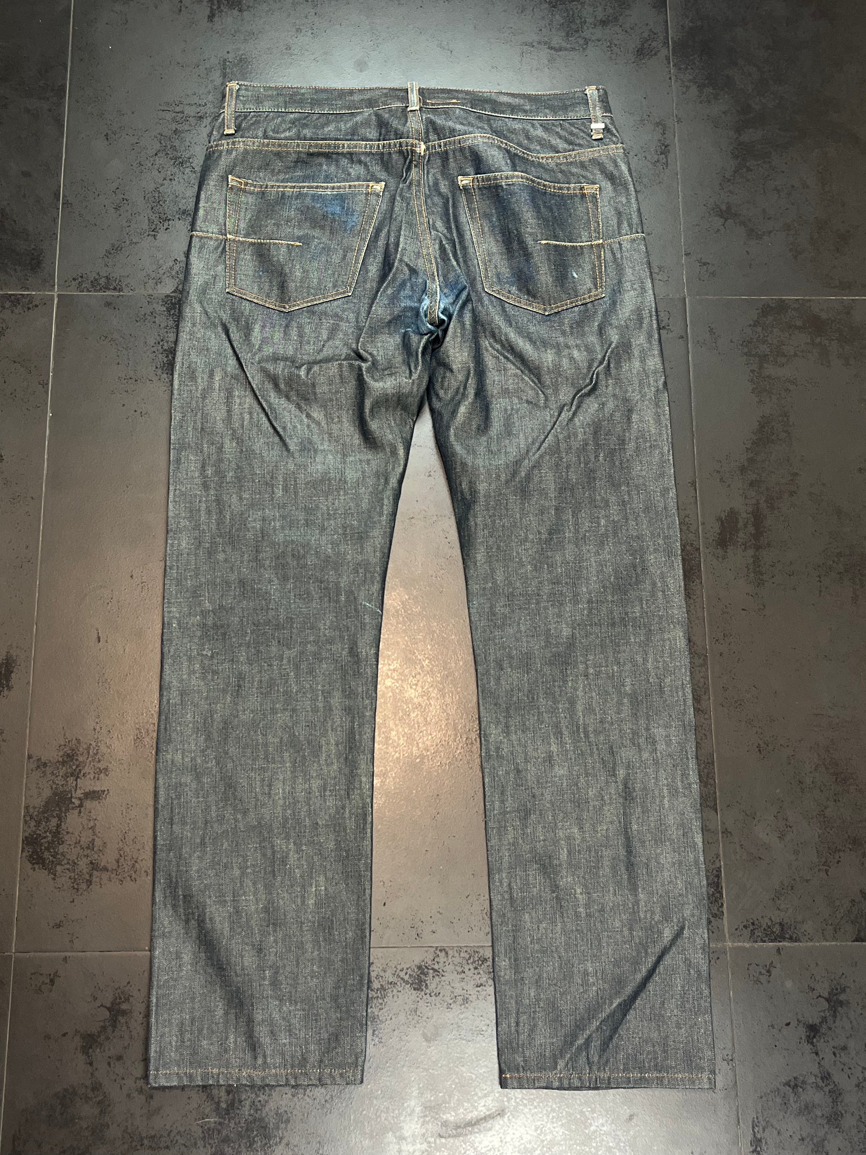 AW06 Dior “Navigate” Waxed Raw Denim By Hedi Slimane