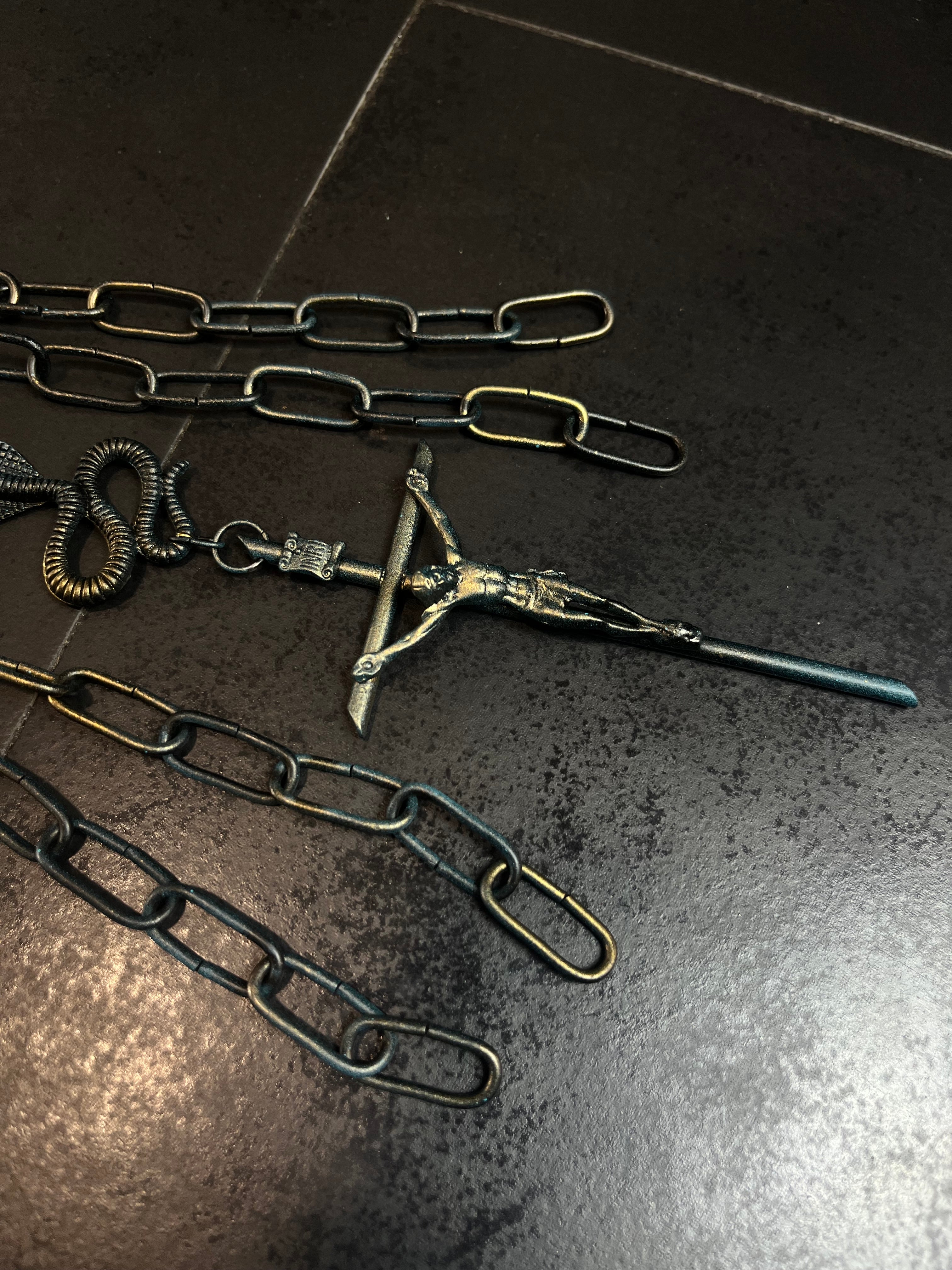 1of1 1994 Jean Pault Gaultier Multichains-Cobra Rosary