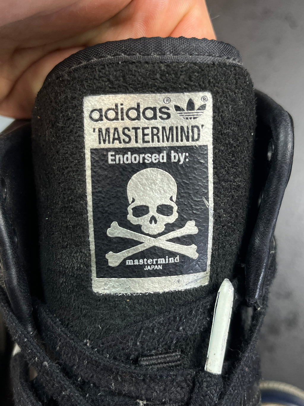 Mastermind Japan x Adidas “Rivalry” Hi Top Sneakers