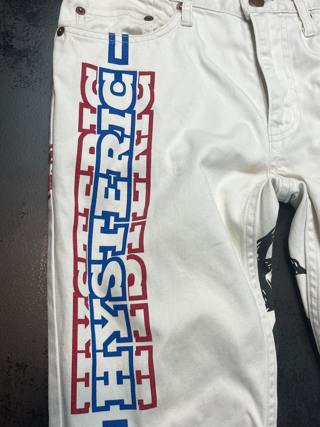 90s Hysteric Glamour “His Girl” Denim