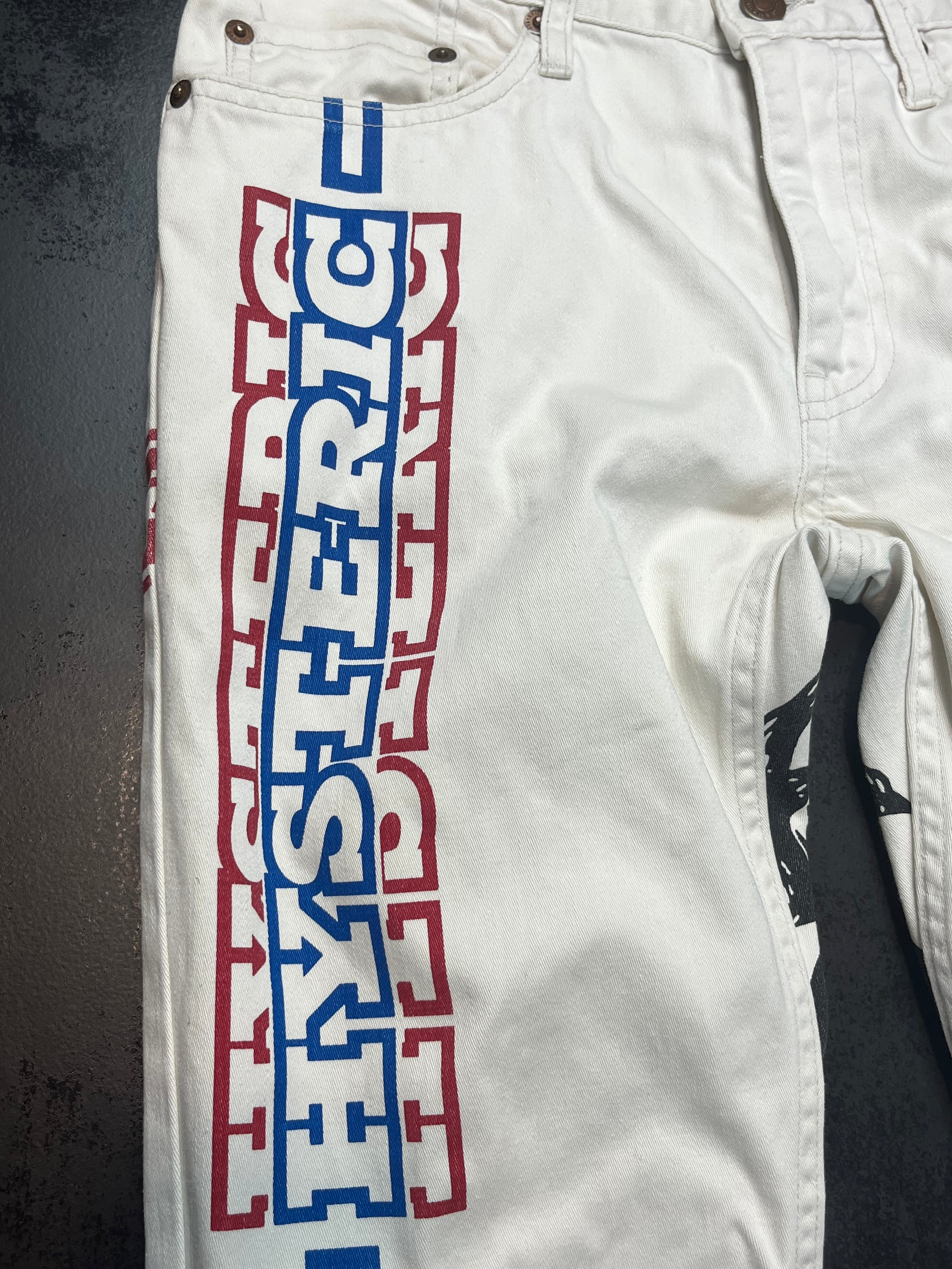 90s Hysteric Glamour “His Girl” Denim