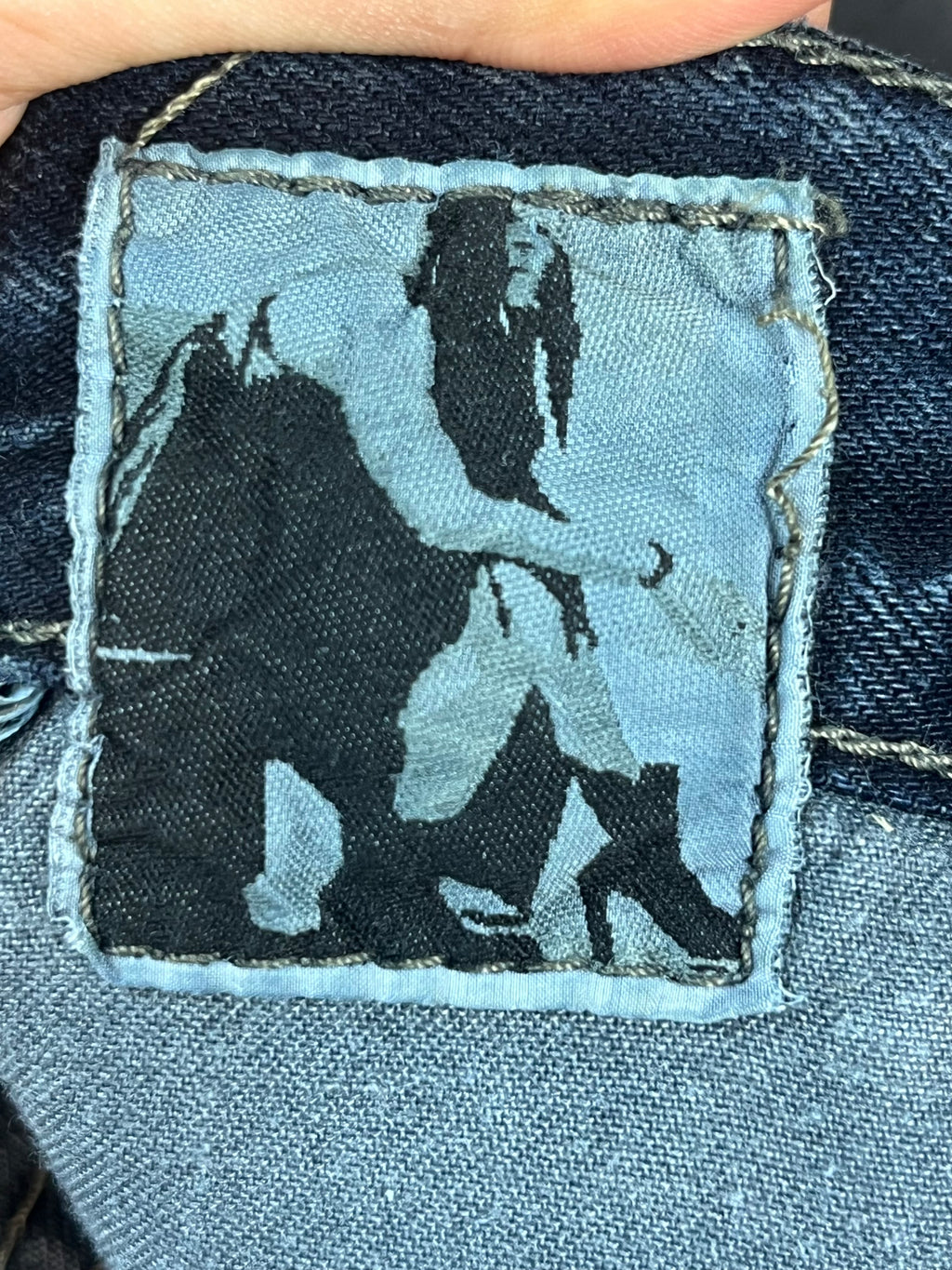 AW09 Rick Owens “Crust” Overdyed Detroit Denim