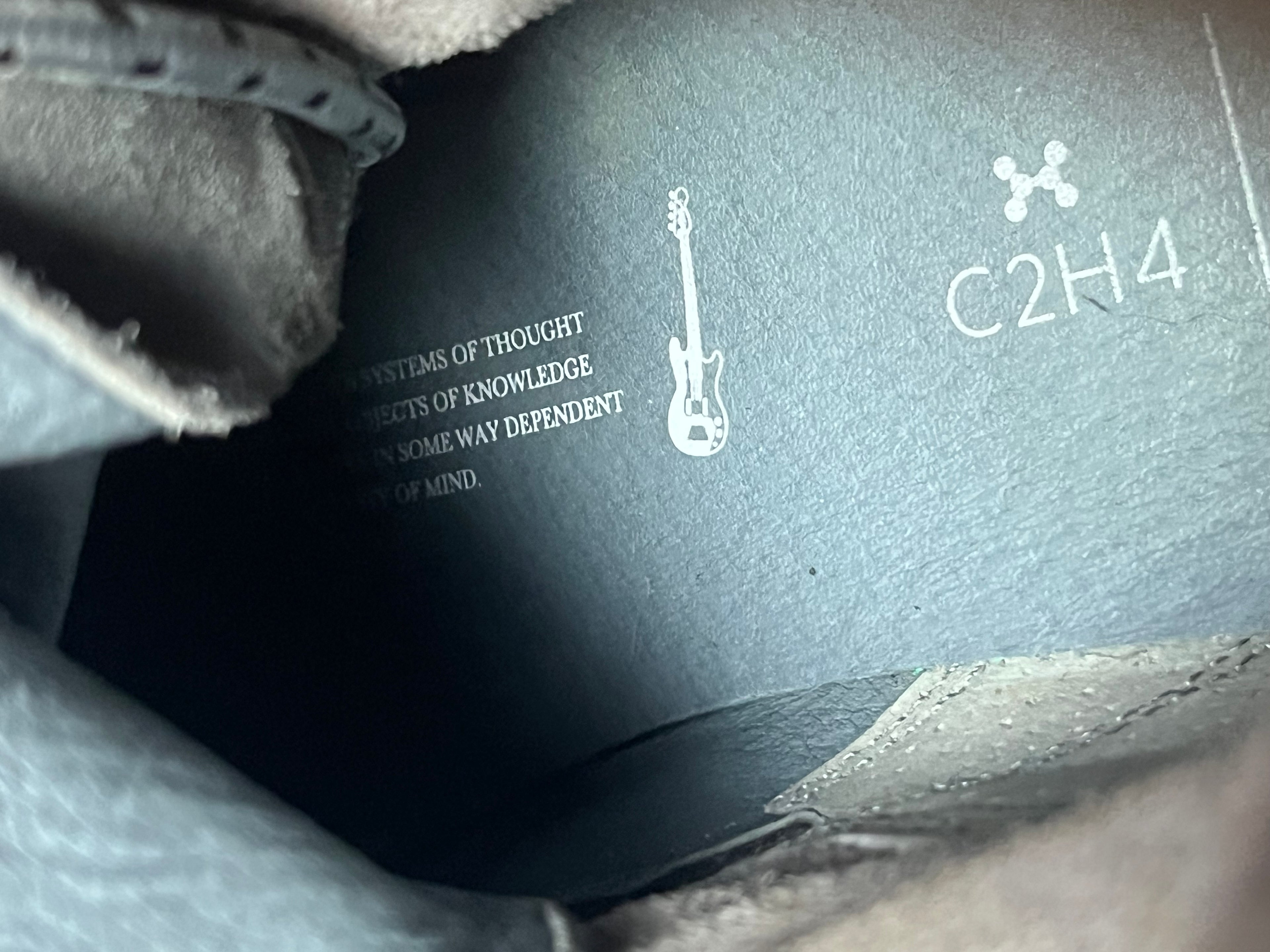 Number (N)ine x C2H4 Suede Combat Boots