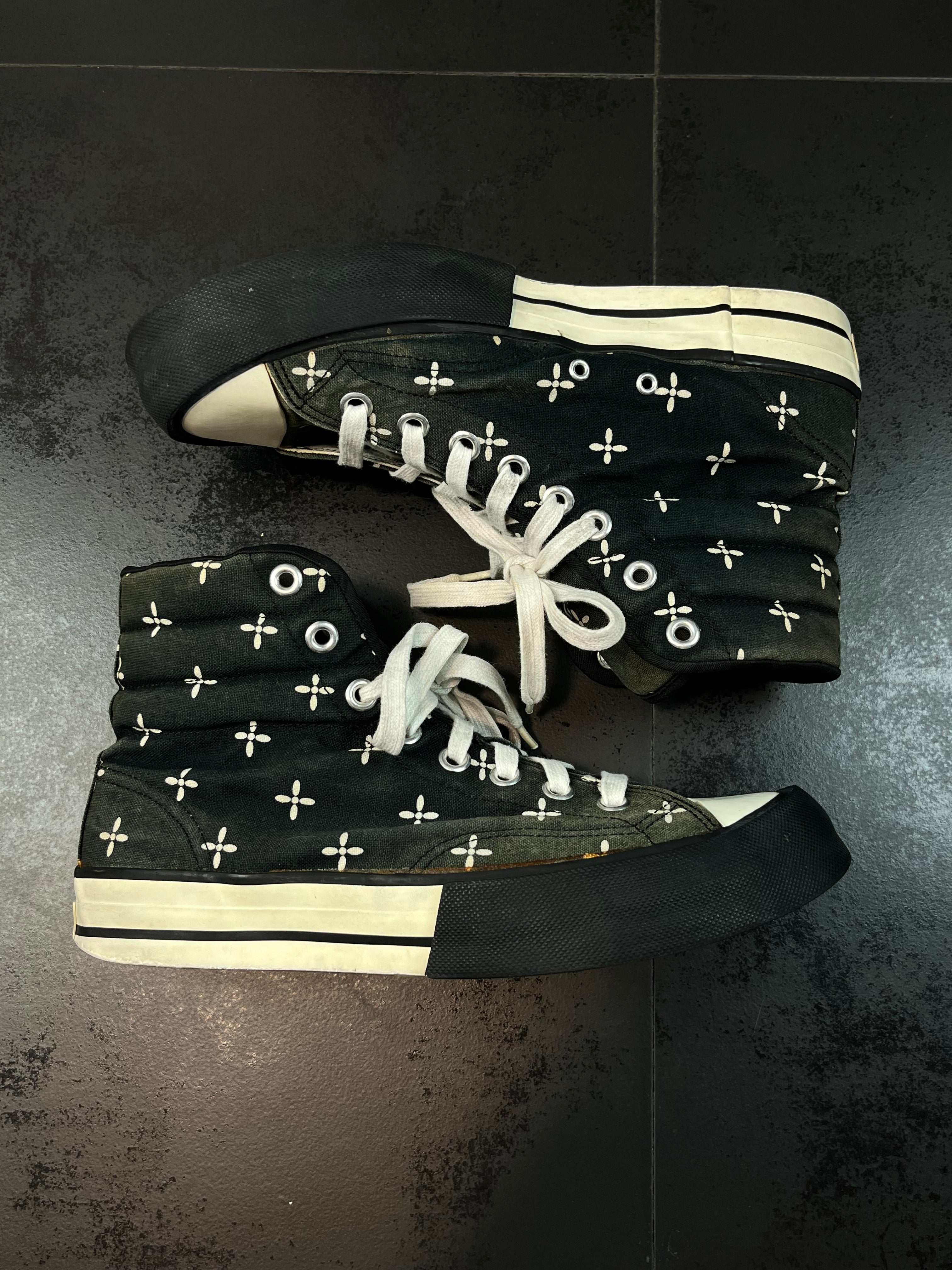 AW00 Number (N)ine “Redisun” Cross Sneakers By Takahiro Miyashita