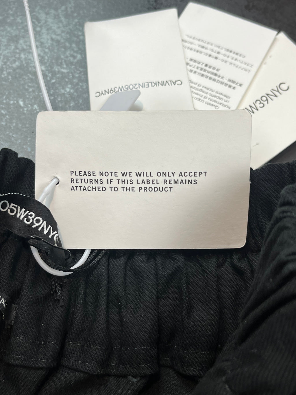 Calvin Klein 205W39NYC Fireman Trousers By Raf Simons