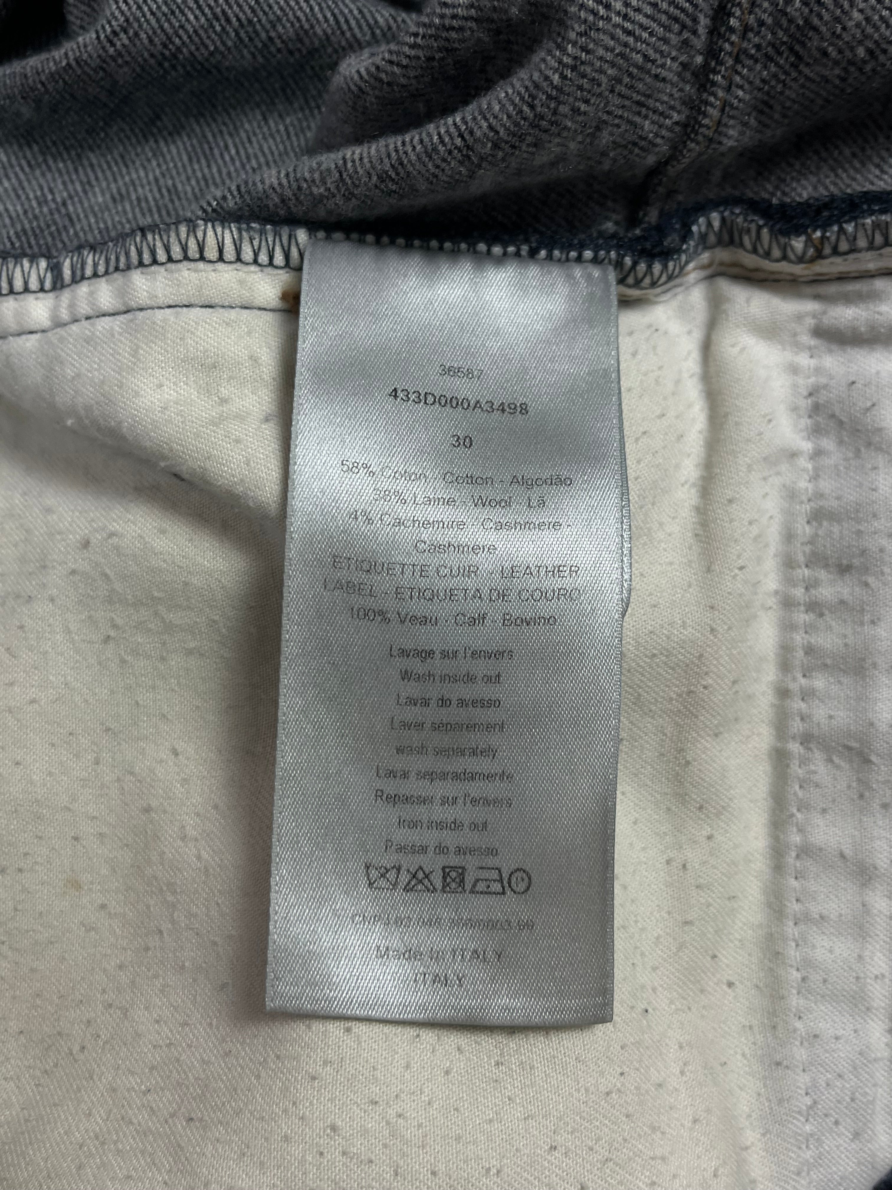 Dior Bootcut Cashmere Denim