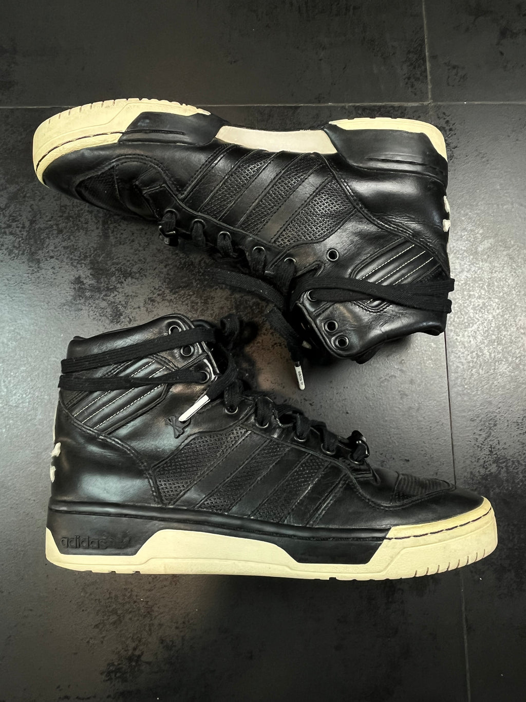 Mastermind Japan x Adidas “Rivalry” Hi Top Sneakers