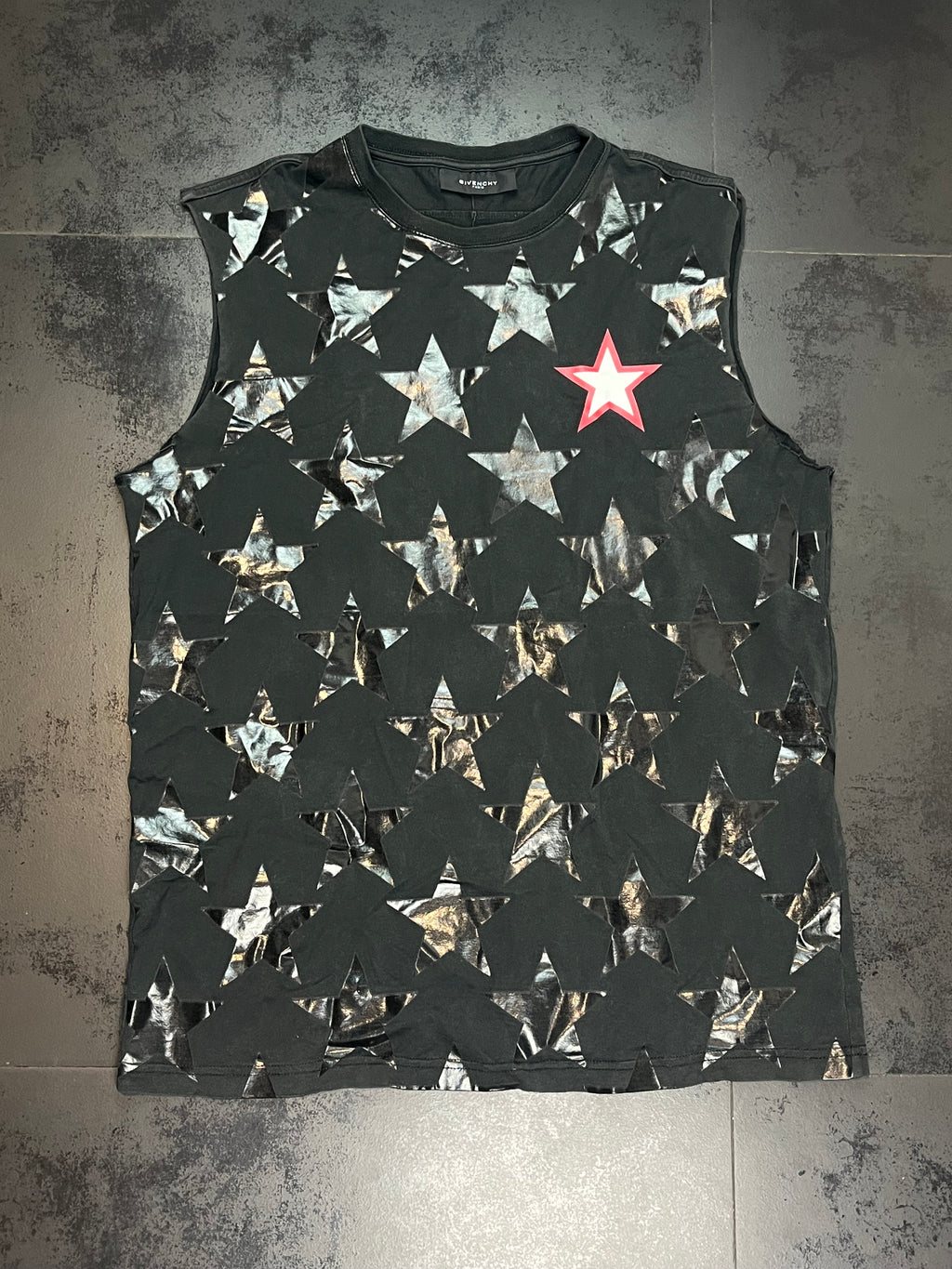 SS10 Givenchy “Stars” Tank Top By Riccardo Tisci