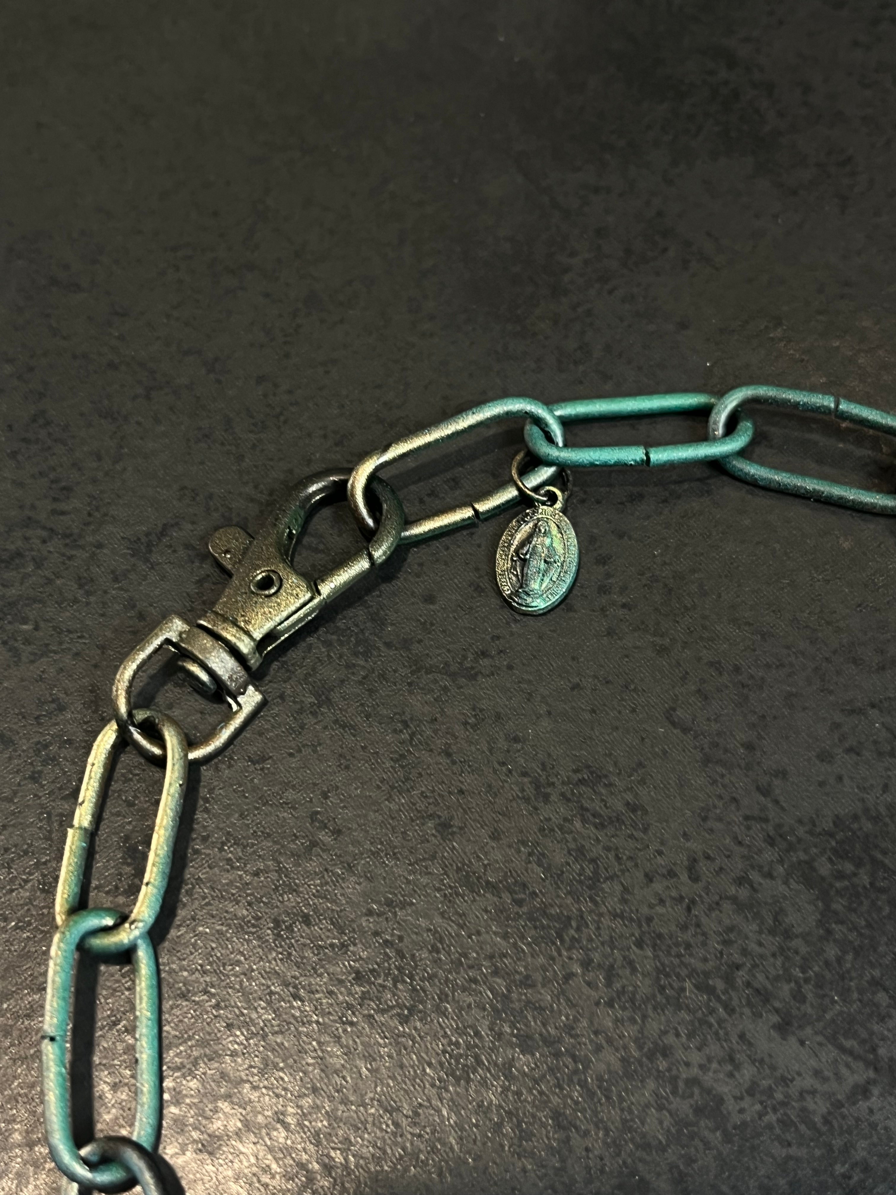 1of1 1994 Jean Pault Gaultier Buffalo-Rose-Skull Rosary