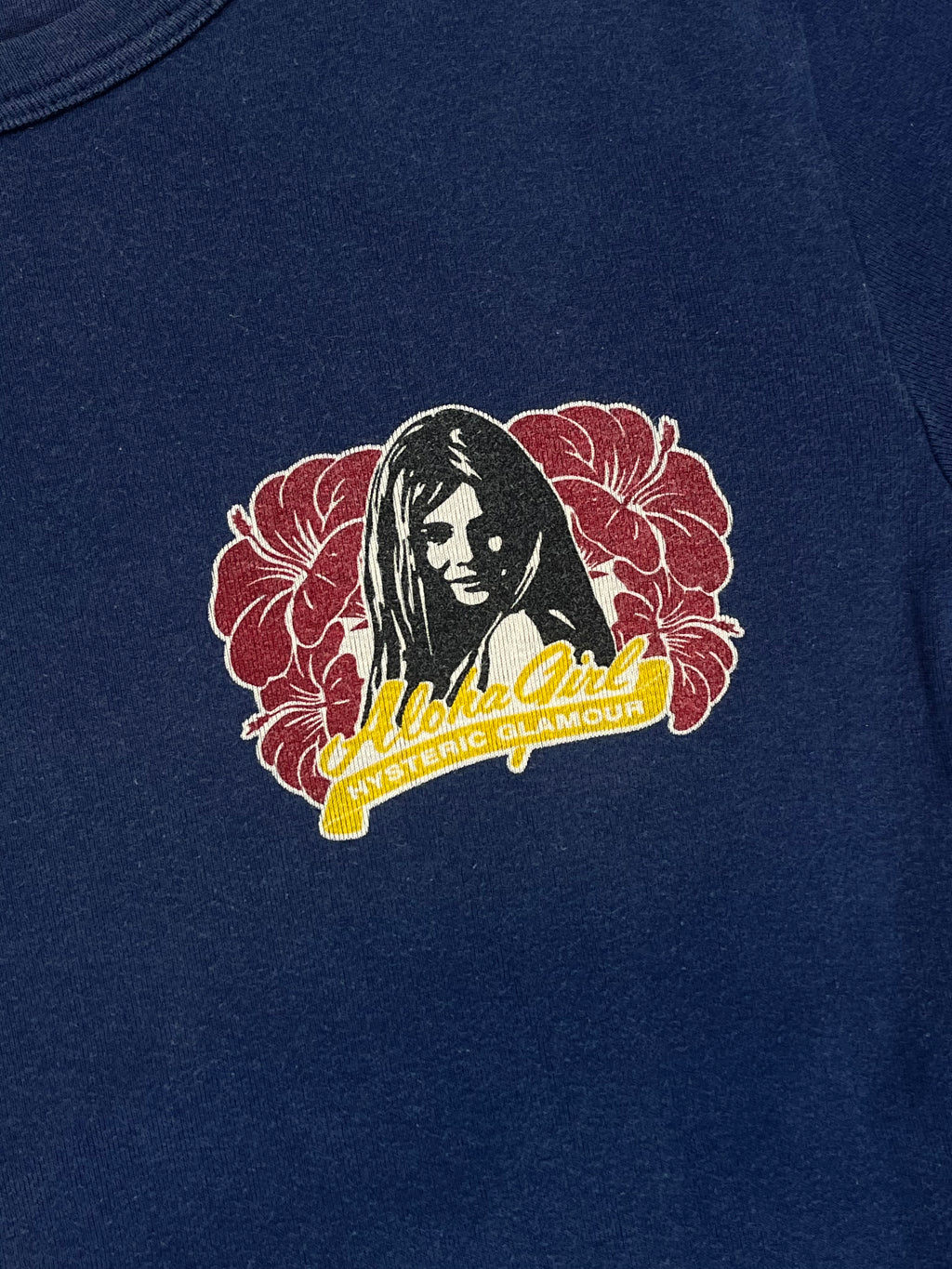 Hysteric Glamour 00s Aloha Girl Graphic Tee