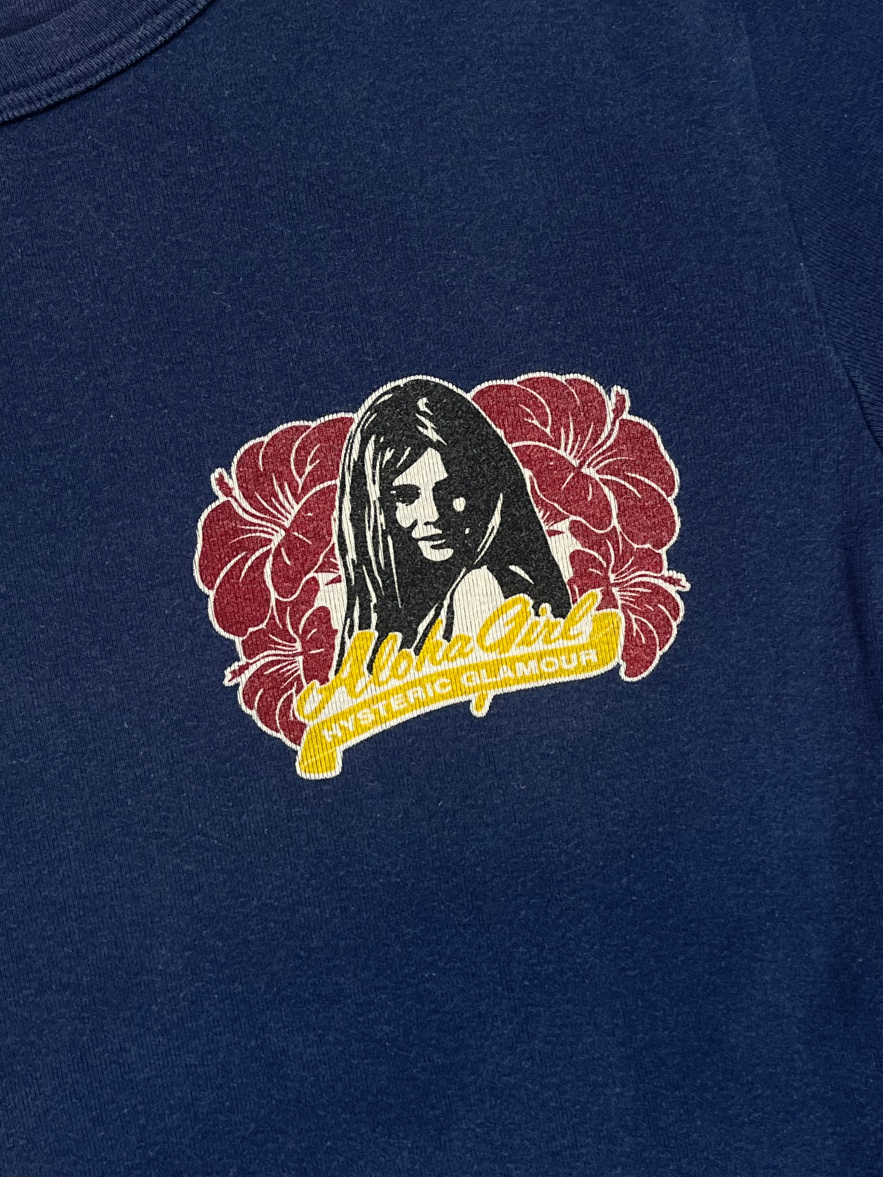 Hysteric Glamour 00s Aloha Girl Graphic Tee