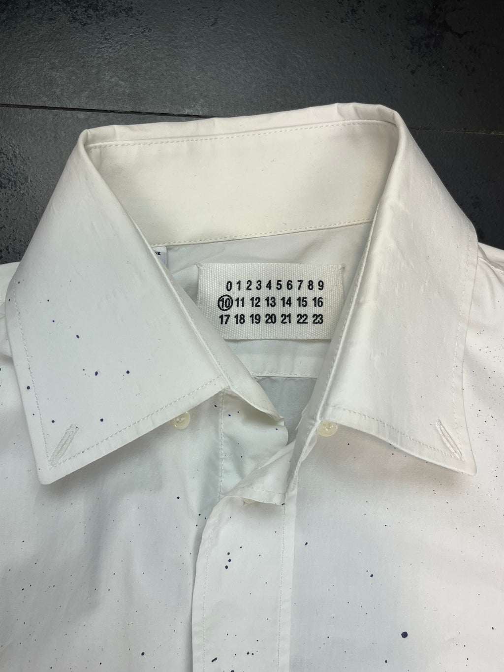 AW06 Maison Martin Margiela Paint Splatter Shirt
