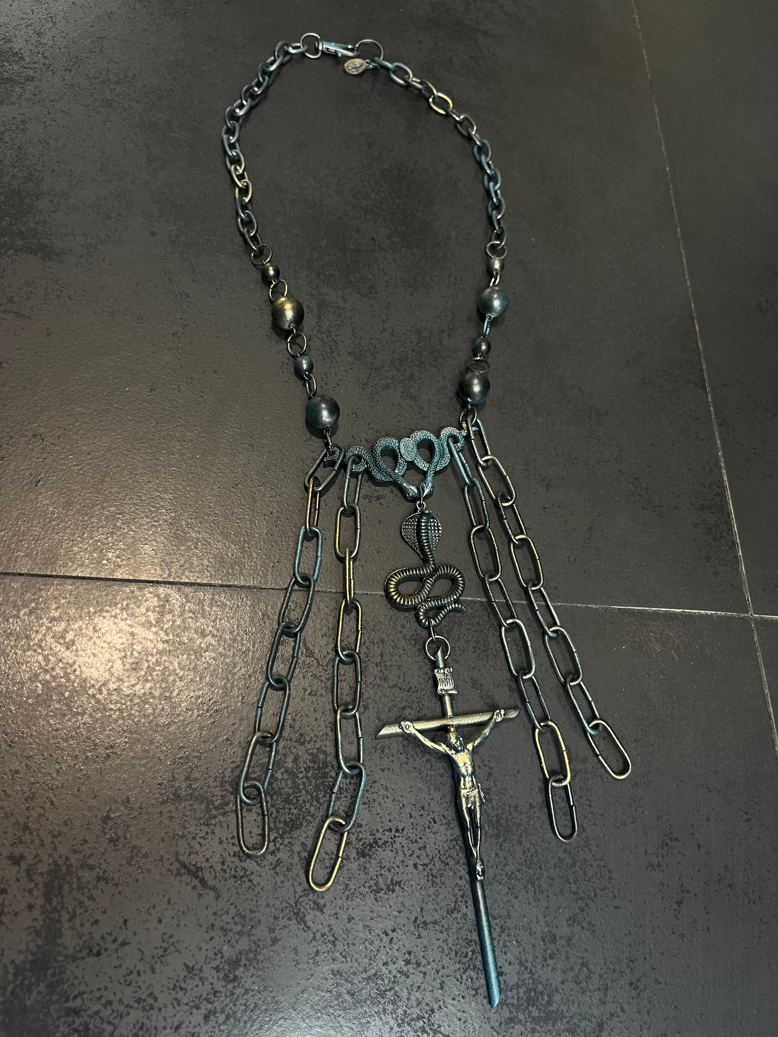 1of1 1994 Jean Pault Gaultier Multichains-Cobra Rosary