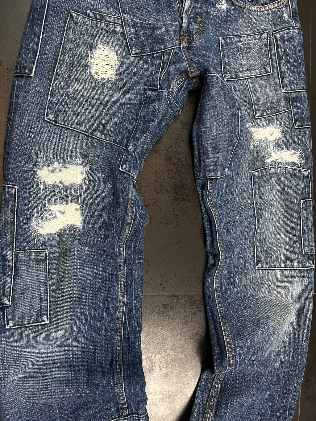 2000s Dolce & Gabbana Low Rise Flared Jeans