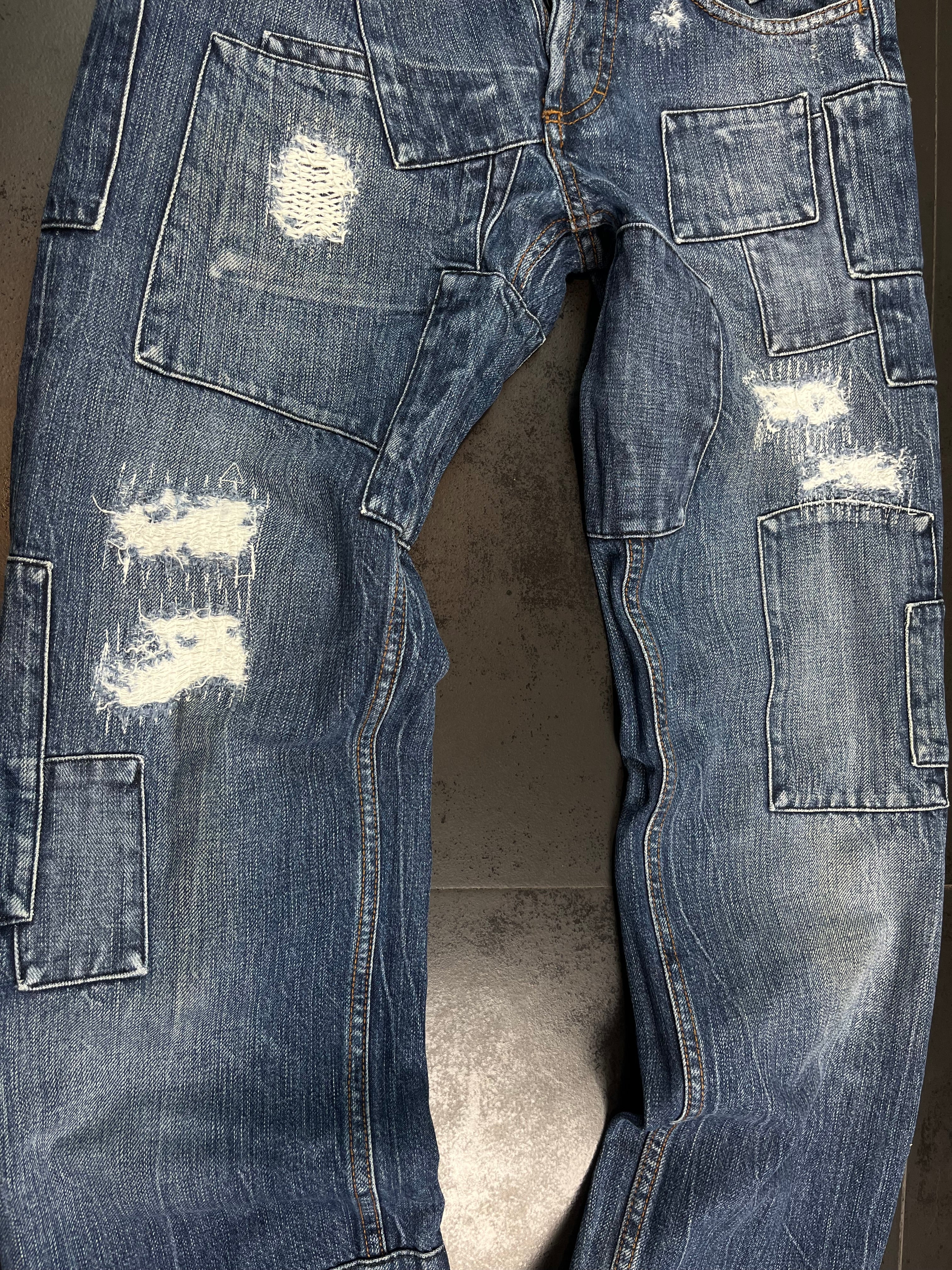 2000s Dolce & Gabbana Low Rise Flared Jeans