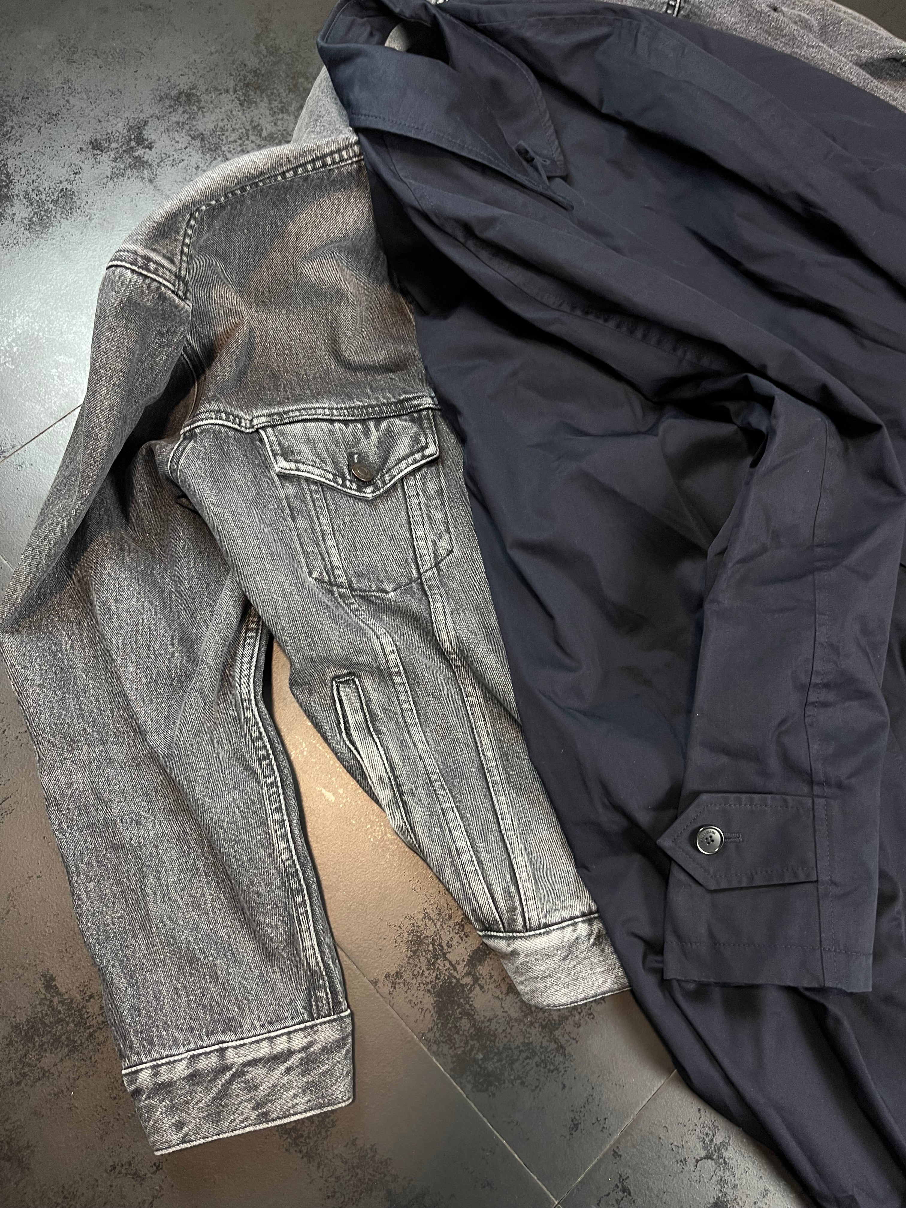 AW17 Balenciaga Hybrid Trenchcoat/Denim Jacket By Demna Gvasalia