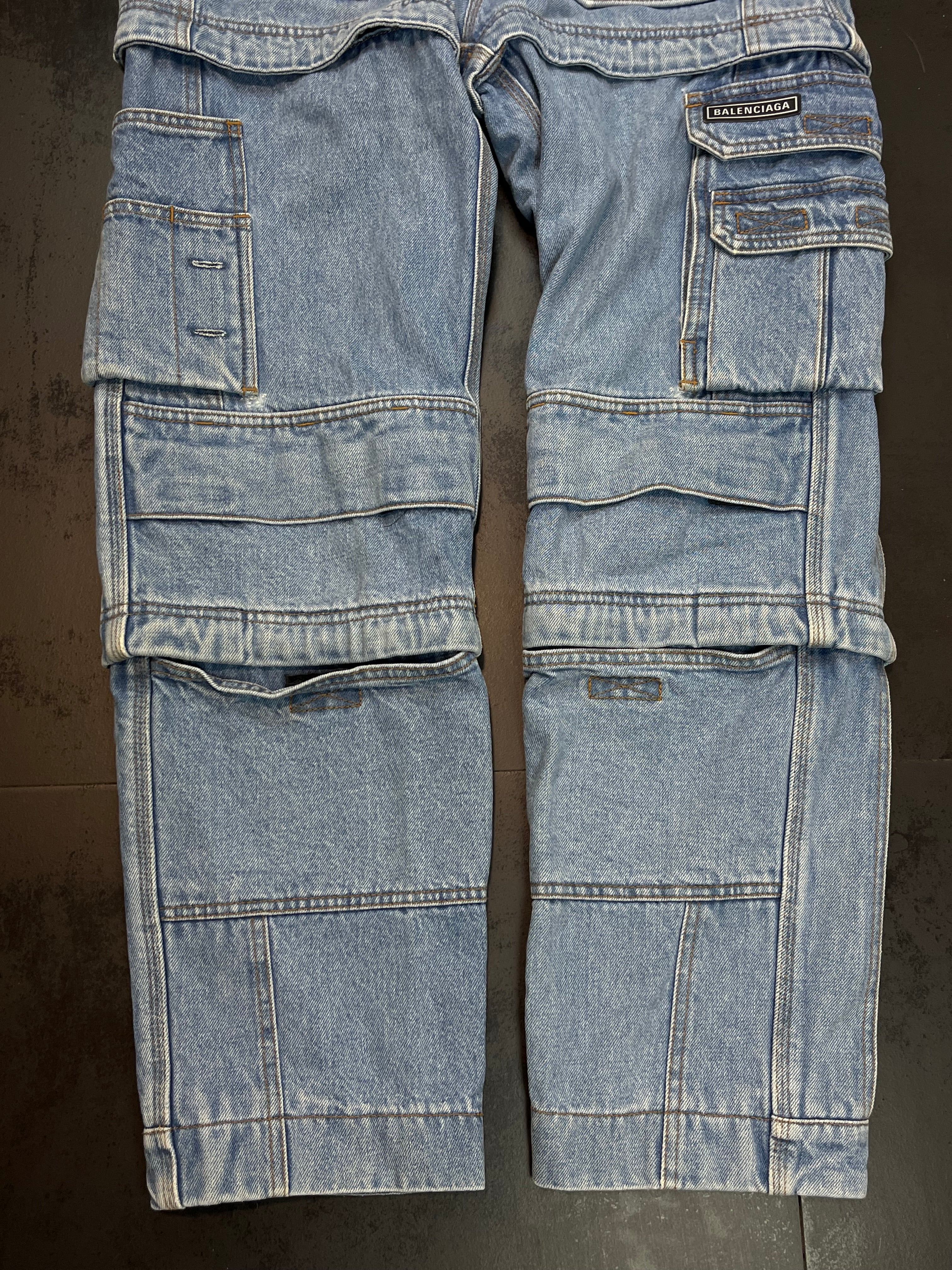 SS17 Balenciaga Convertible Carpenter Denim
