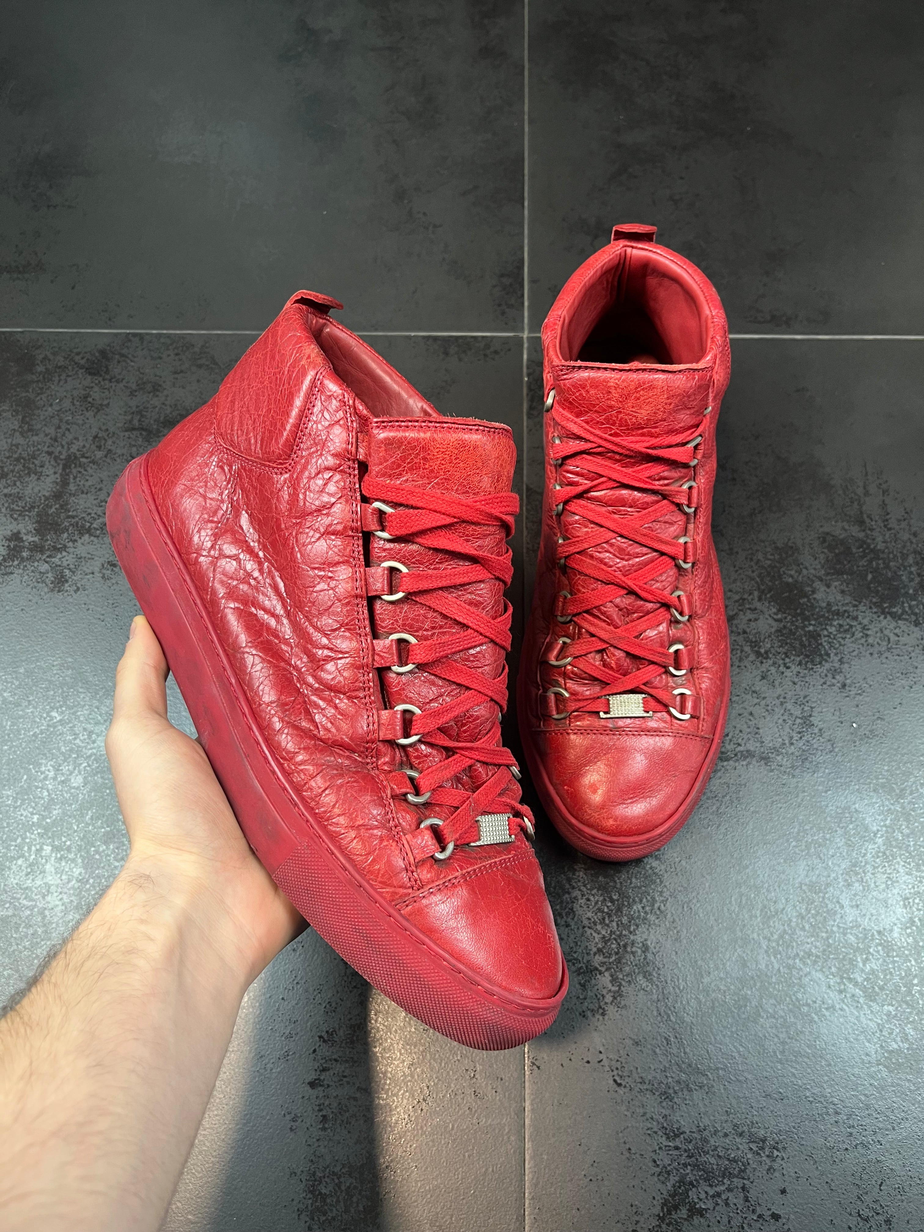 Balenciaga Arena Red Hightop