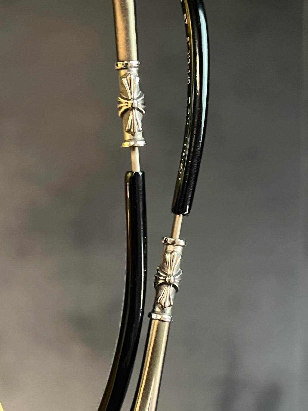 2002 Chrome Hearts “Box Lunch” Silver/Titanium/Acetate Aviators