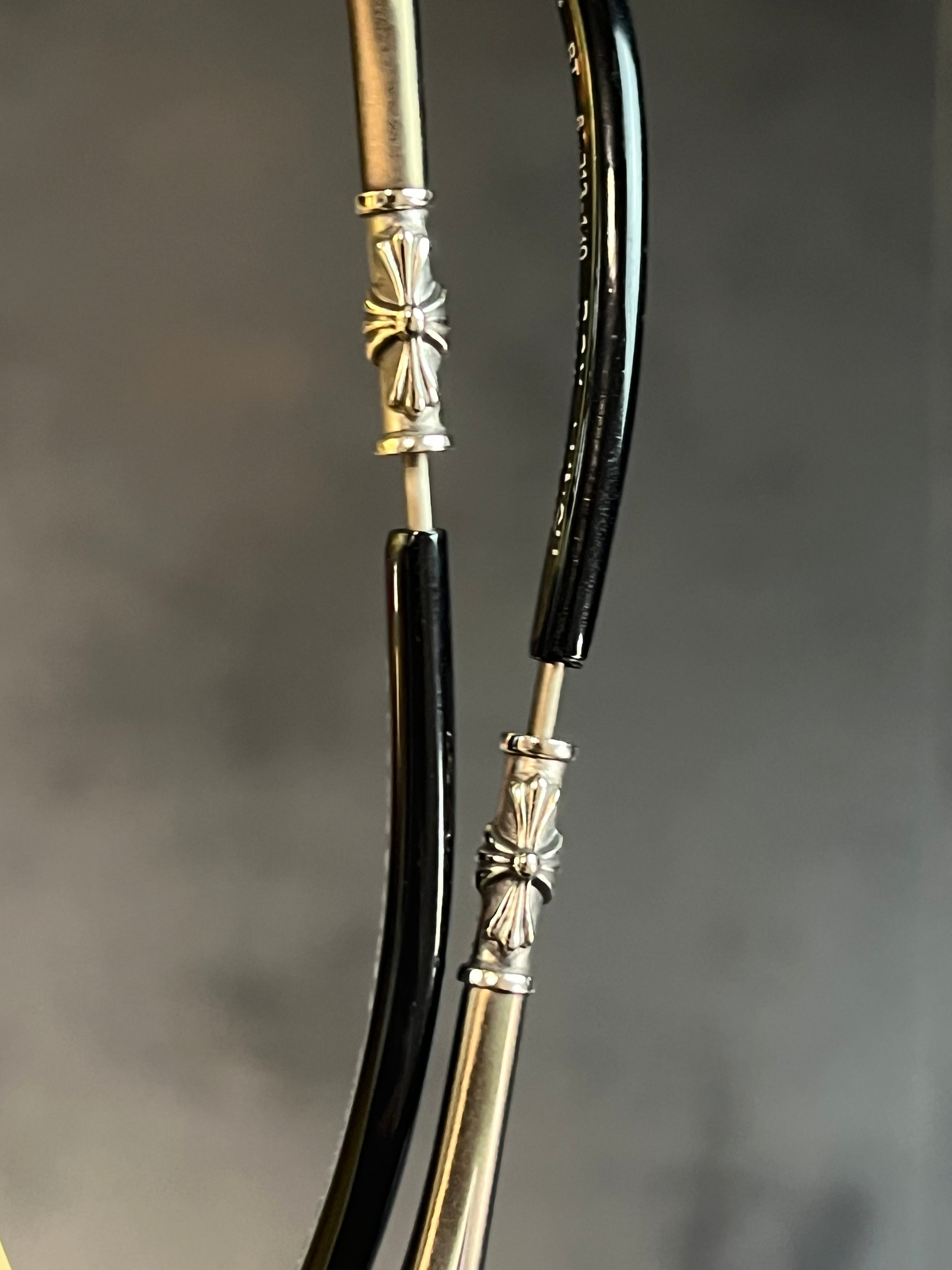 2002 Chrome Hearts “Box Lunch” Silver/Titanium/Acetate Aviators