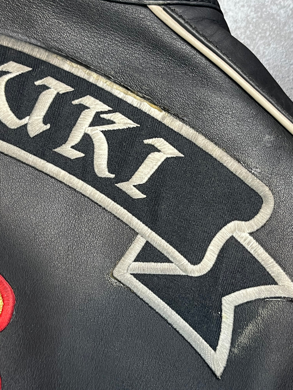 2000 Kadoya 1of1 Custom “Suzuki Hayabusa” Leather Jacket