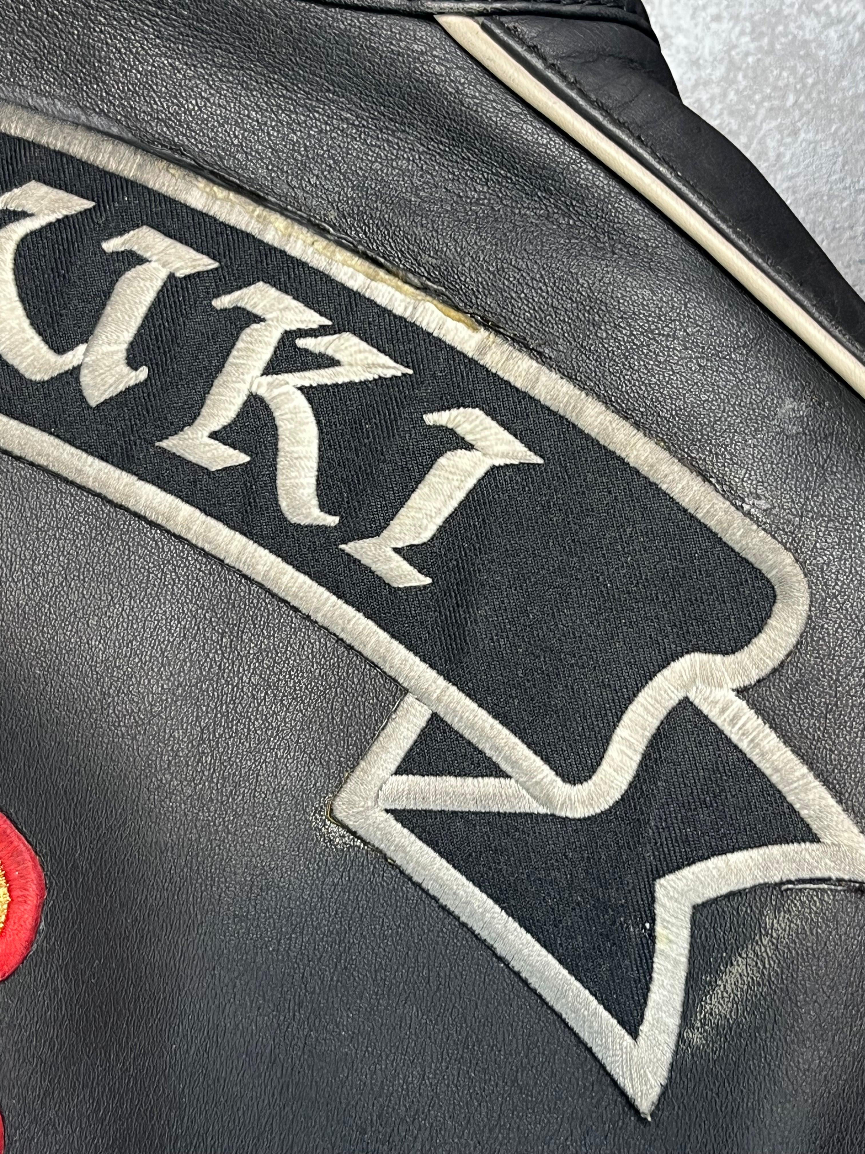 2000 Kadoya 1of1 Custom “Suzuki Hayabusa” Leather Jacket