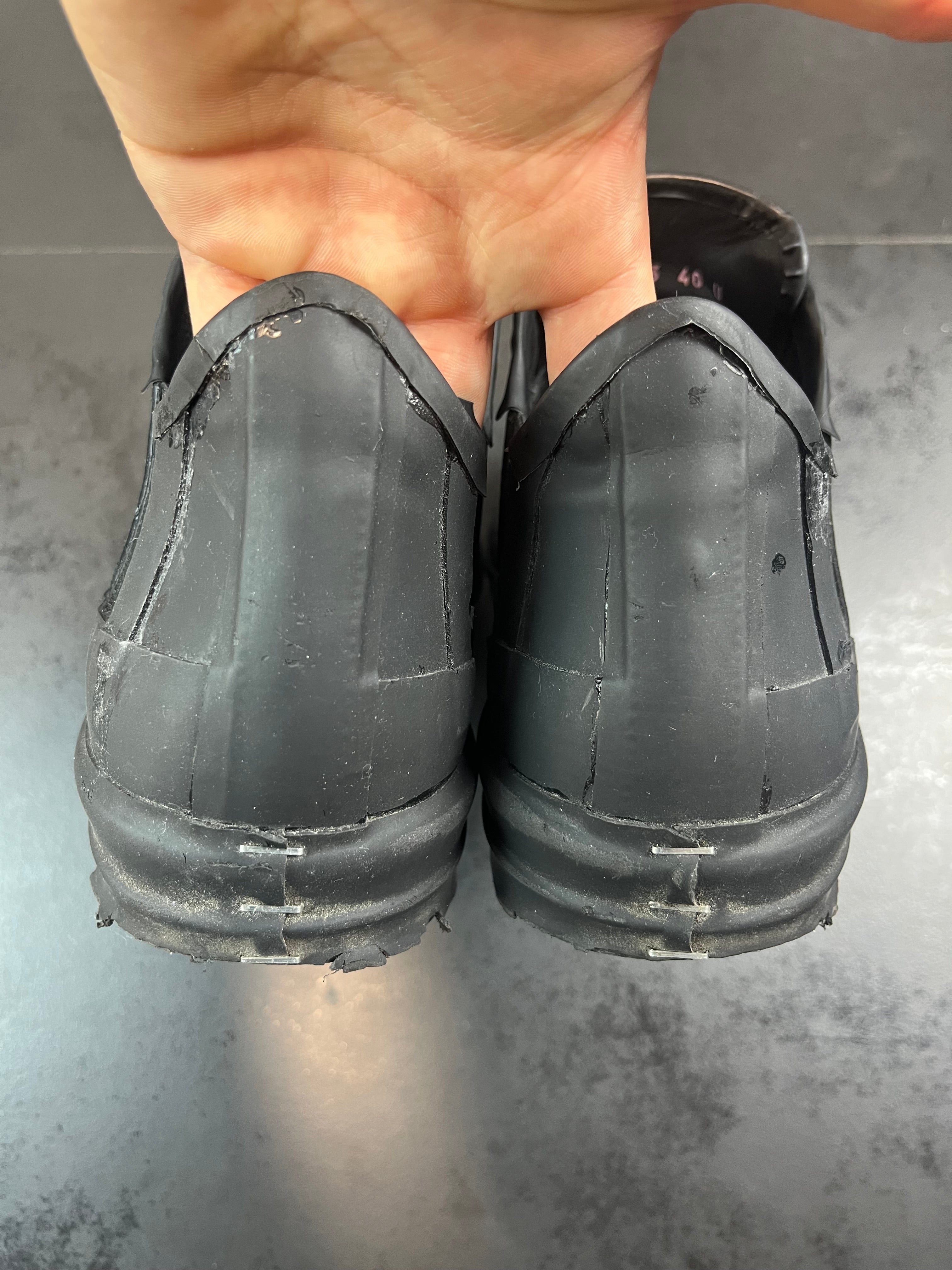 AW20 Rick Owens Performa “Rubber Wrap/Mummy” Ramones Low