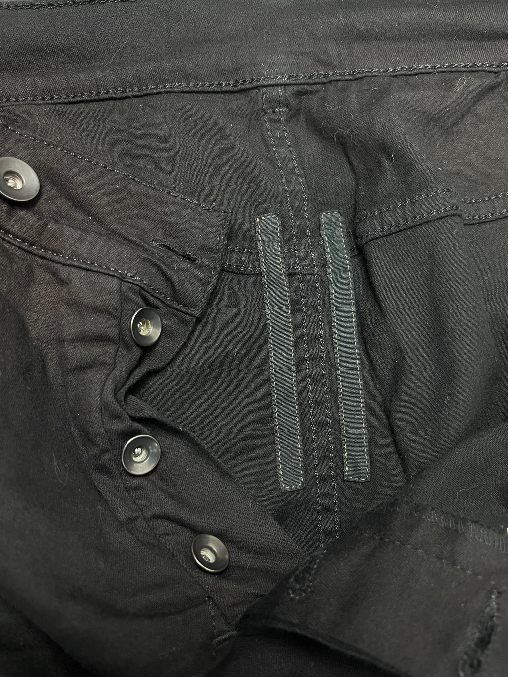 FW14 Rick Owens Drkshdw “Kilted Detroits” Denim