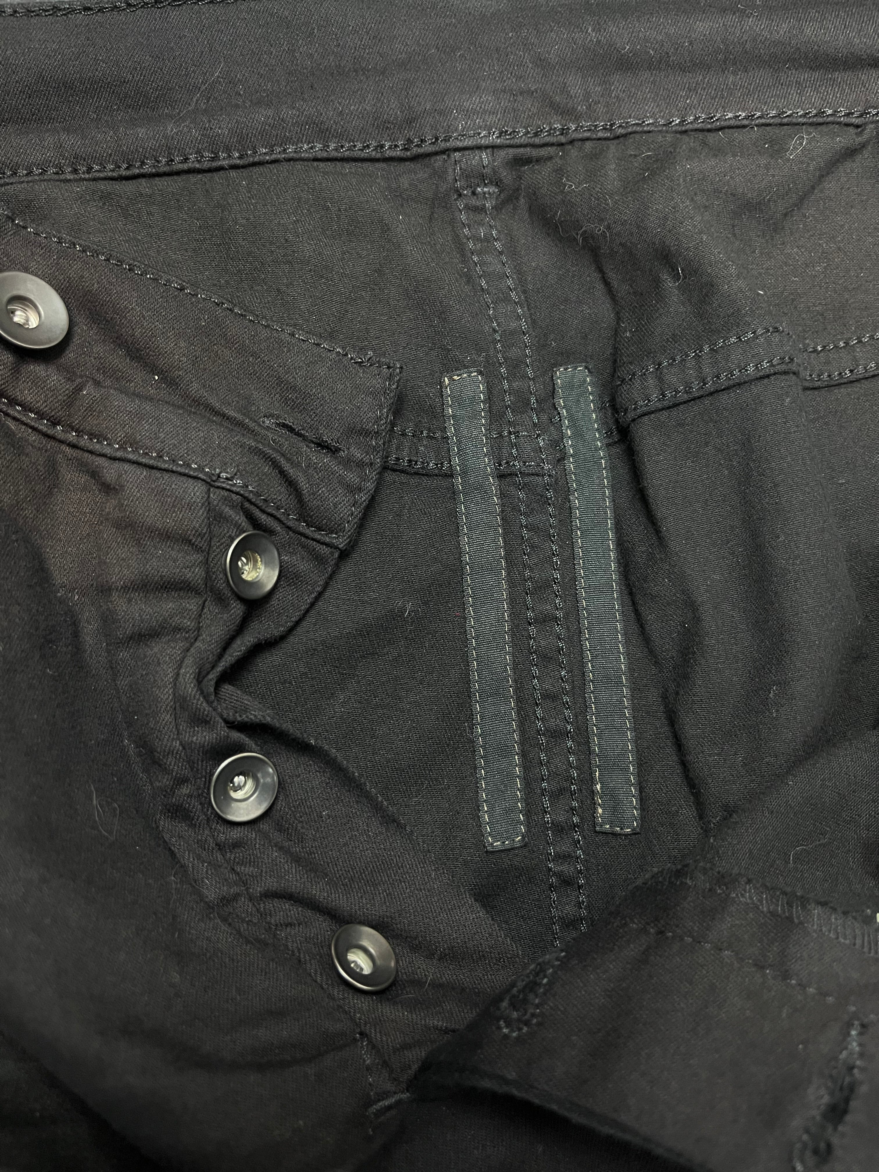 FW14 Rick Owens Drkshdw “Kilted Detroits” Denim