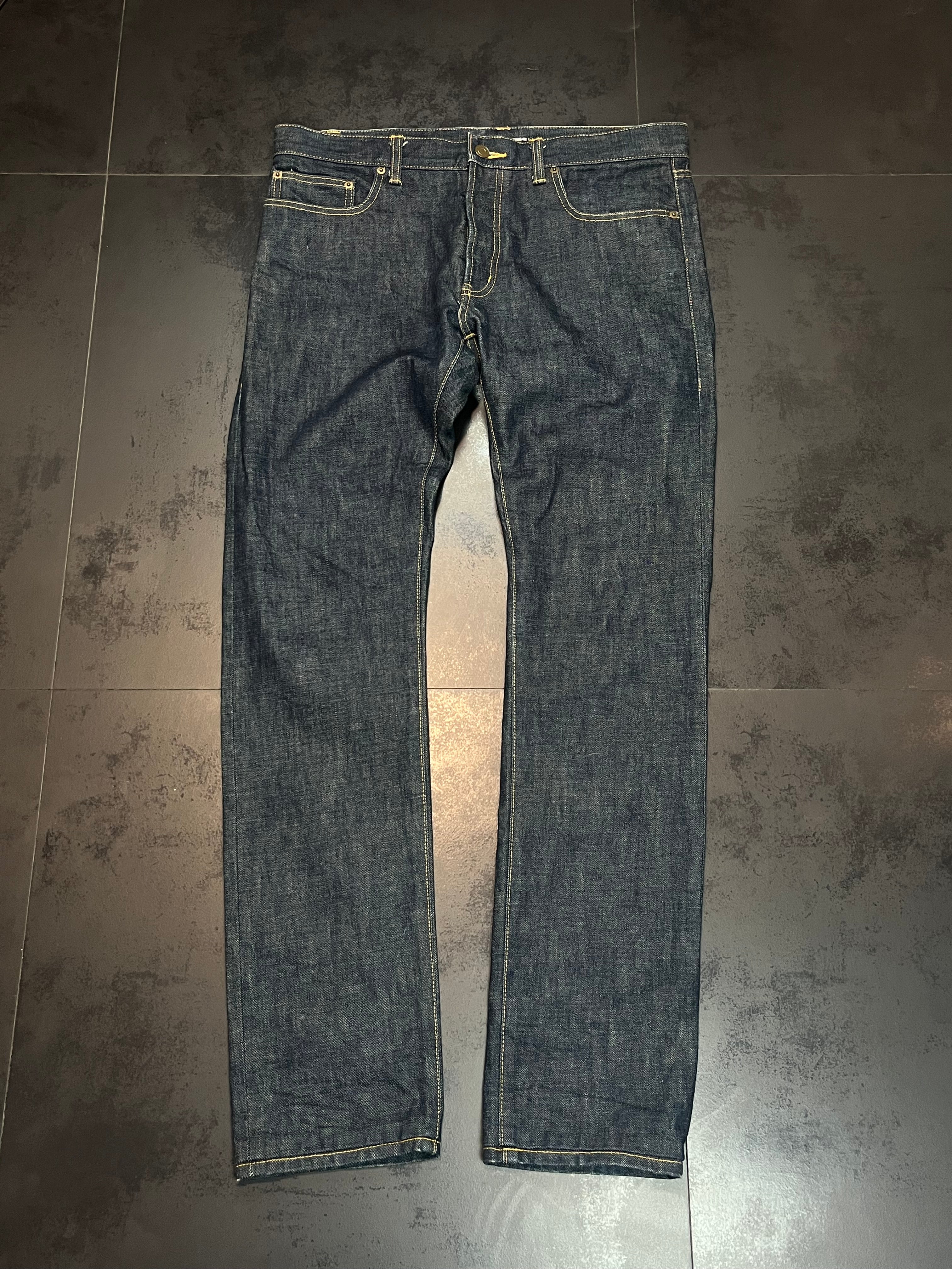 2012 Saint Laurent Paris Raw Denims By Hedi Slimane