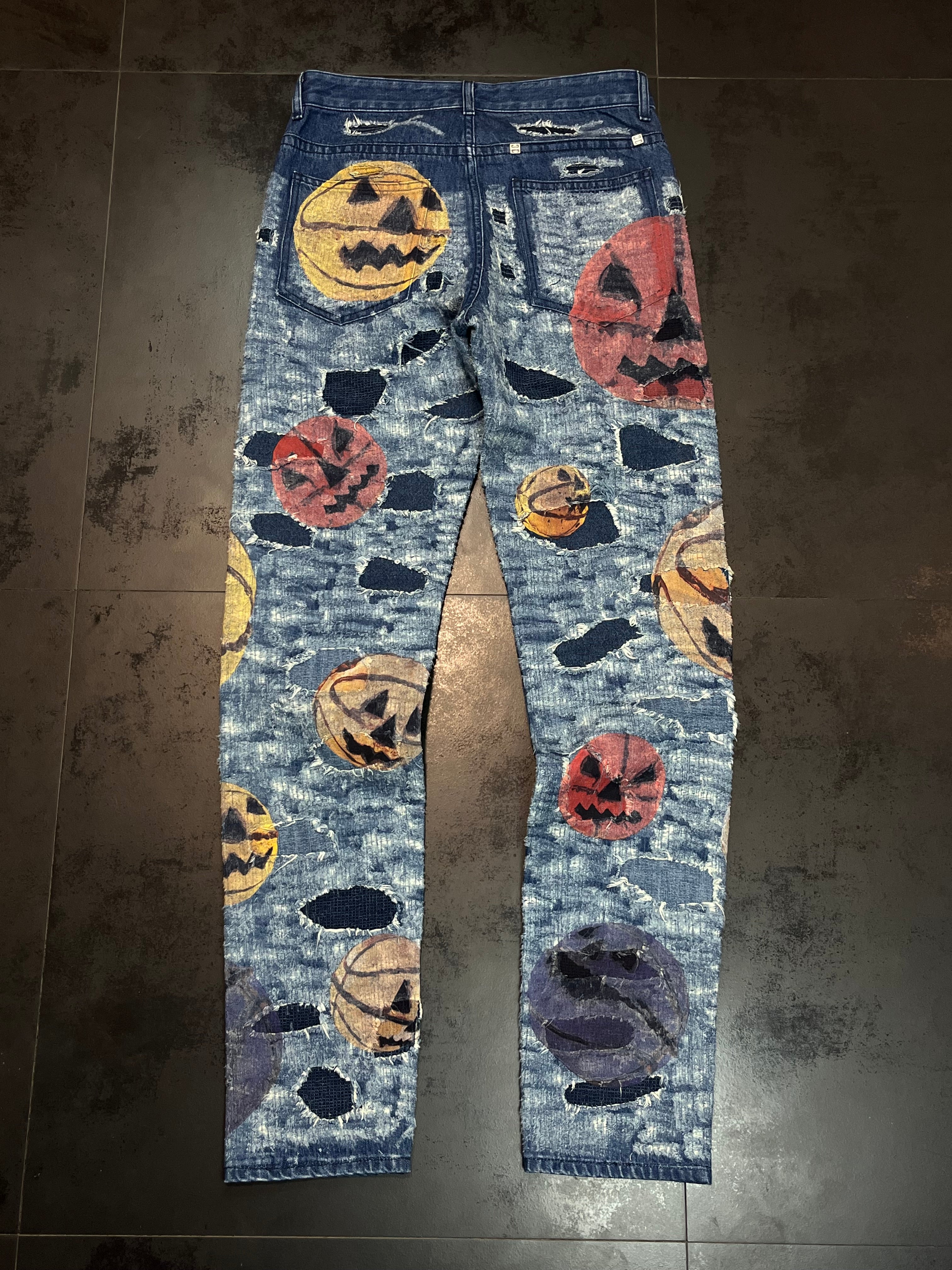 AW22 Givenchy By MMW x Josh Smith “Boro” Pumpkins Denim