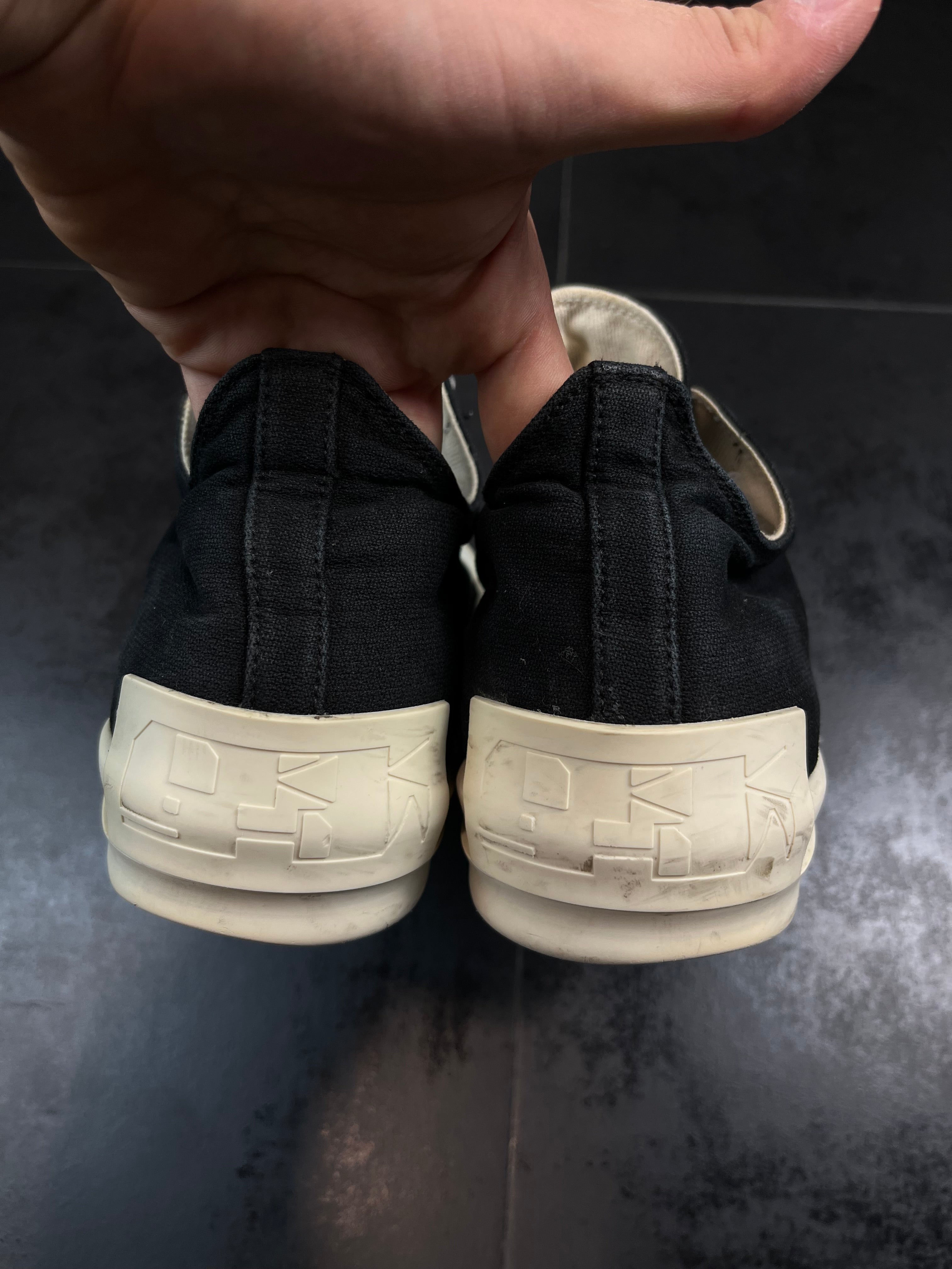 Rick Owens Drkshdw Patch Ramones Low