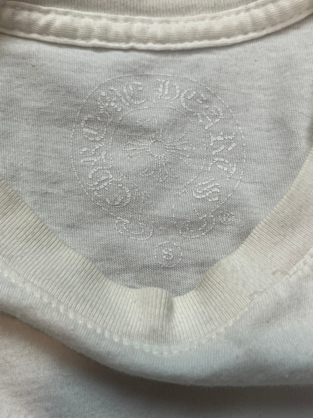 Chrome Hearts Stars/Scroll Logo T-Shirt
