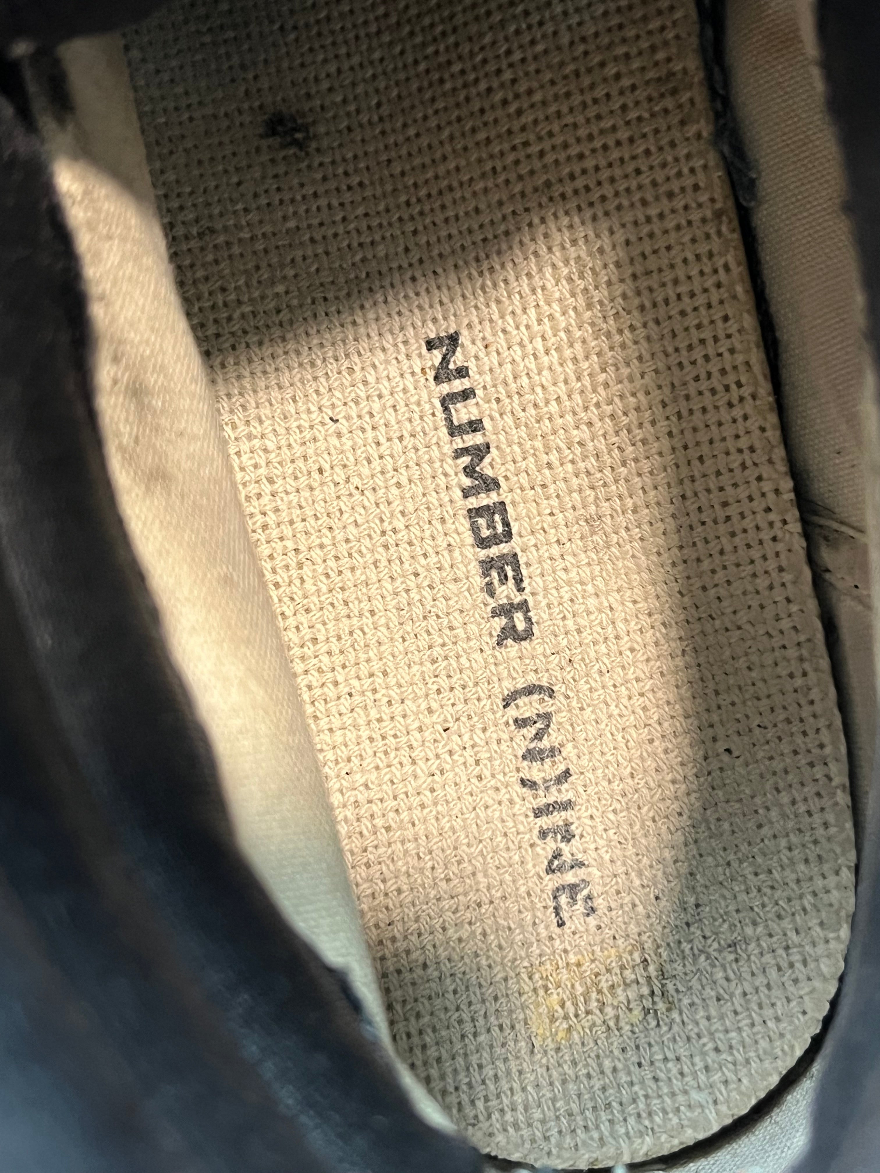 AW00 Number (N)ine “Redisun” Cross Sneakers By Takahiro Miyashita