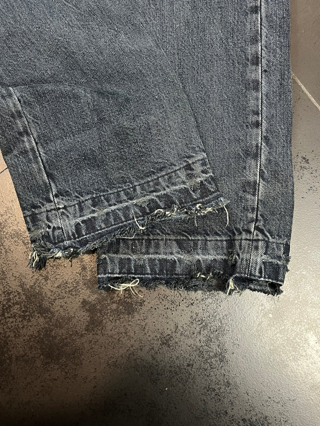 AW09 Rick Owens “Crust” Overdyed Detroit Denim