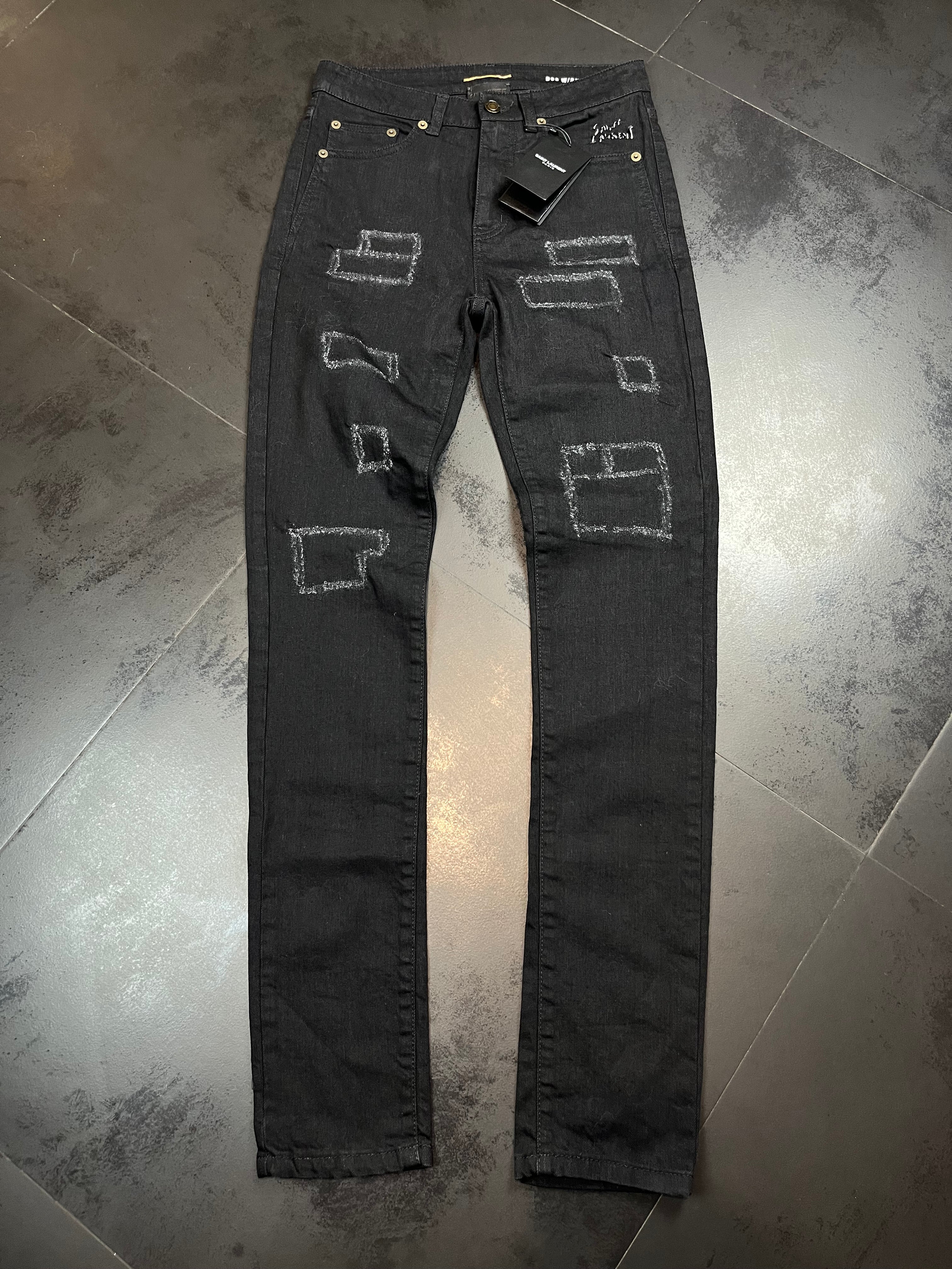 Saint Laurent “Scab/Patchwork” Denim
