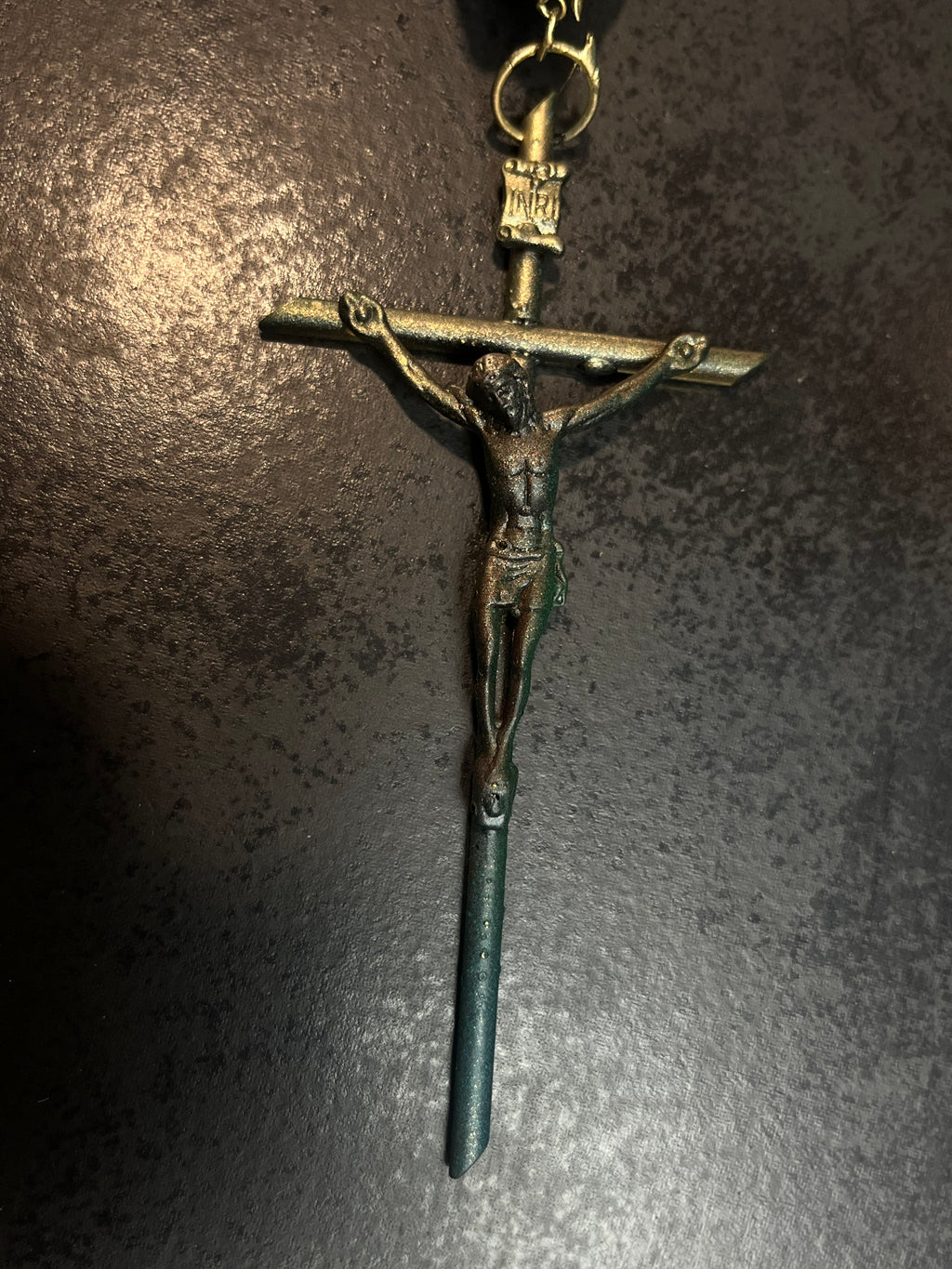 1of1 1994 Jean Pault Gaultier Buffalo-Rose-Skull Rosary