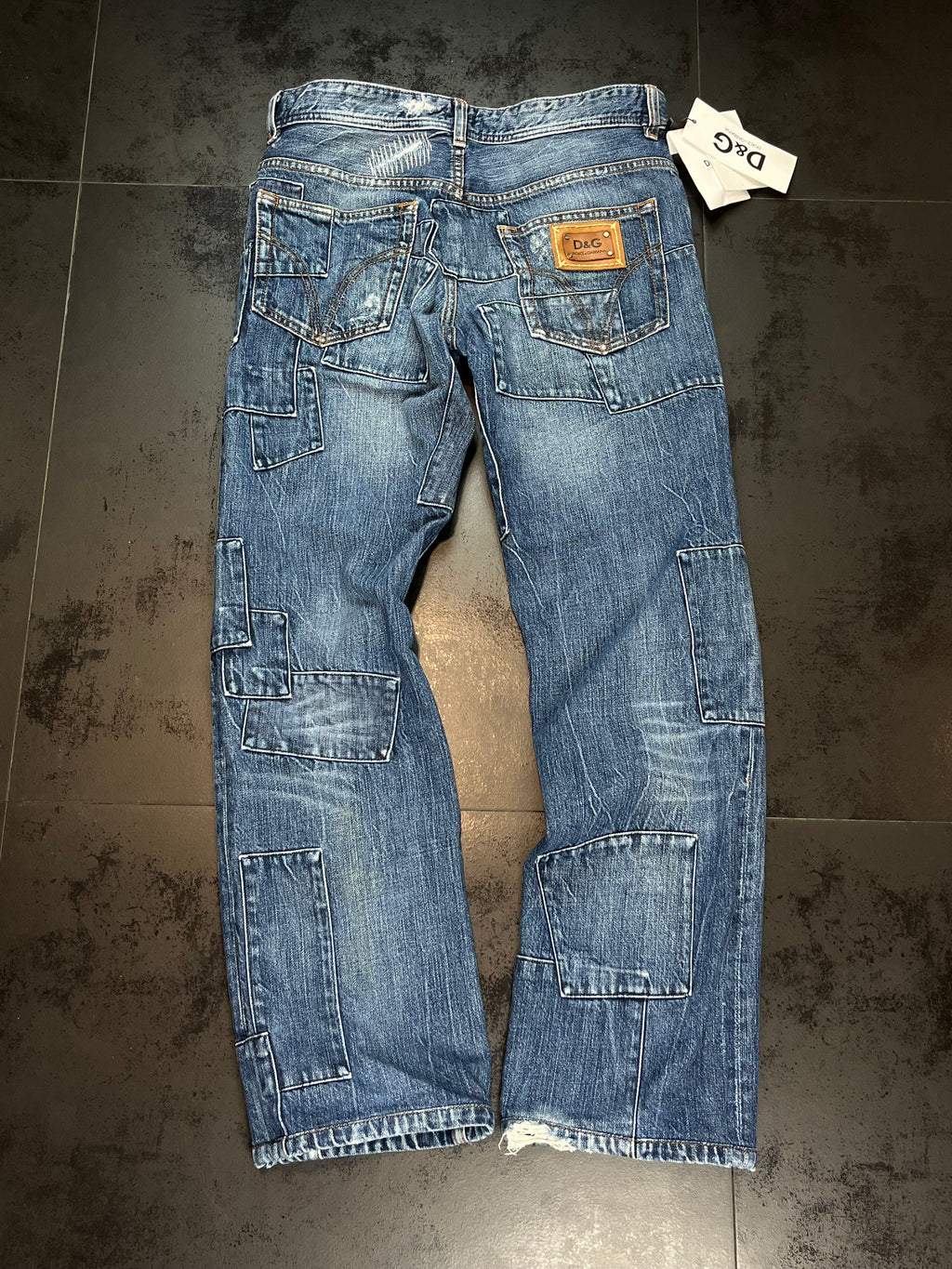 2000s Dolce & Gabbana Low Rise Flared Jeans