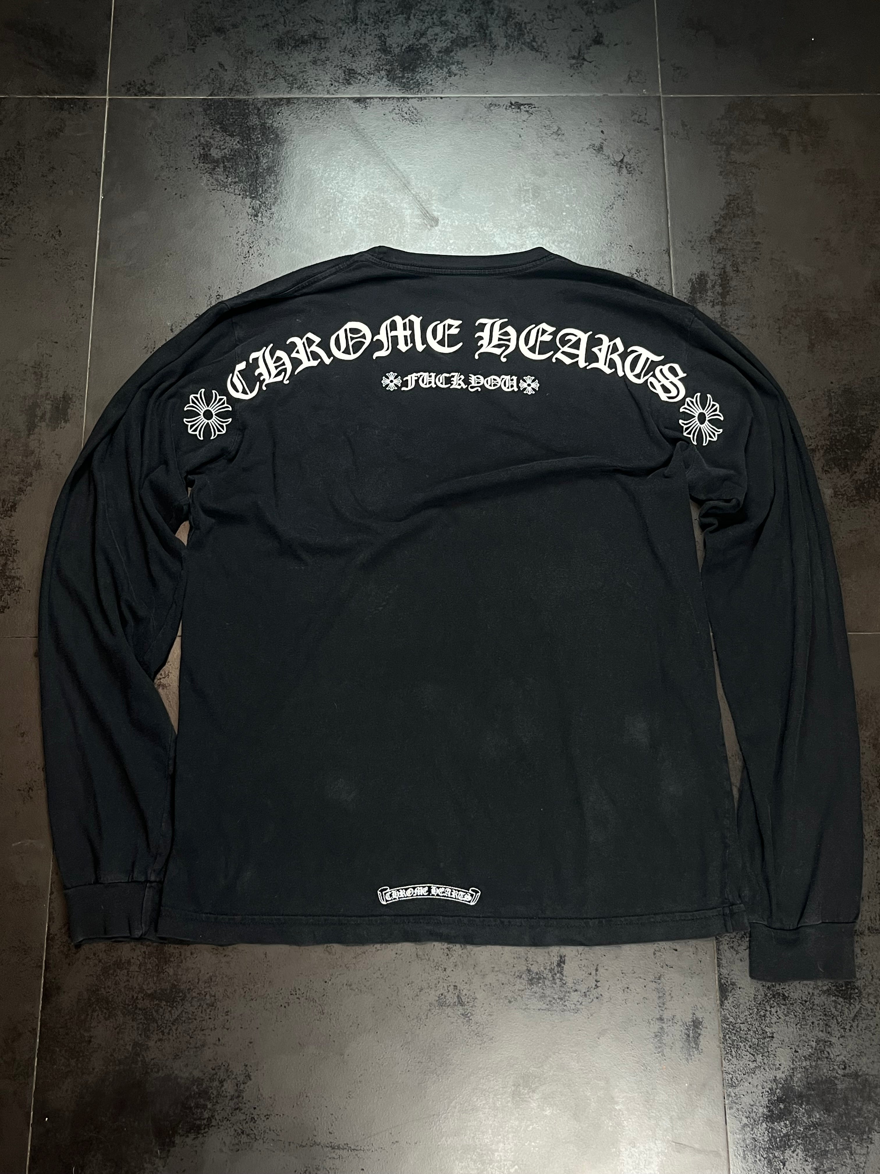 Chrome Hearts “Fuck You” Paris Exclusive Longsleeve
