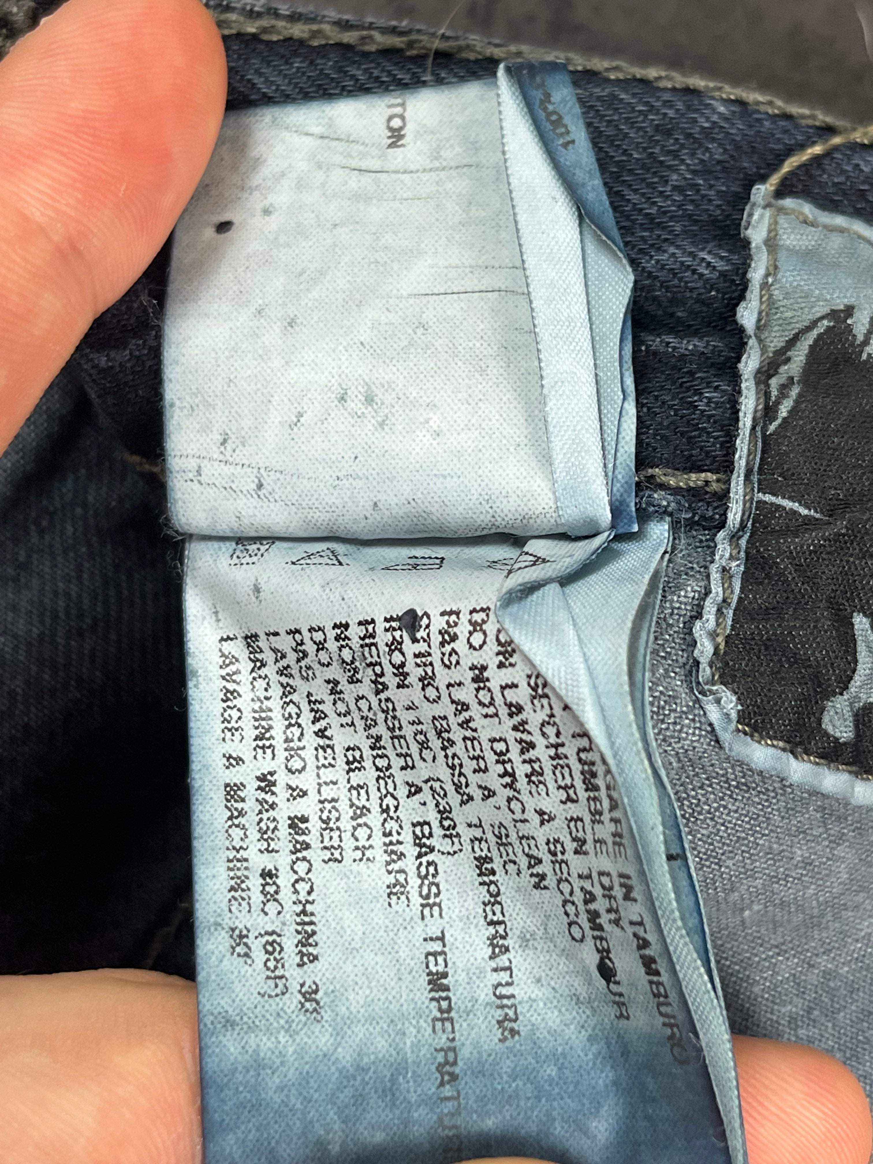 AW09 Rick Owens “Crust” Overdyed Detroit Denim