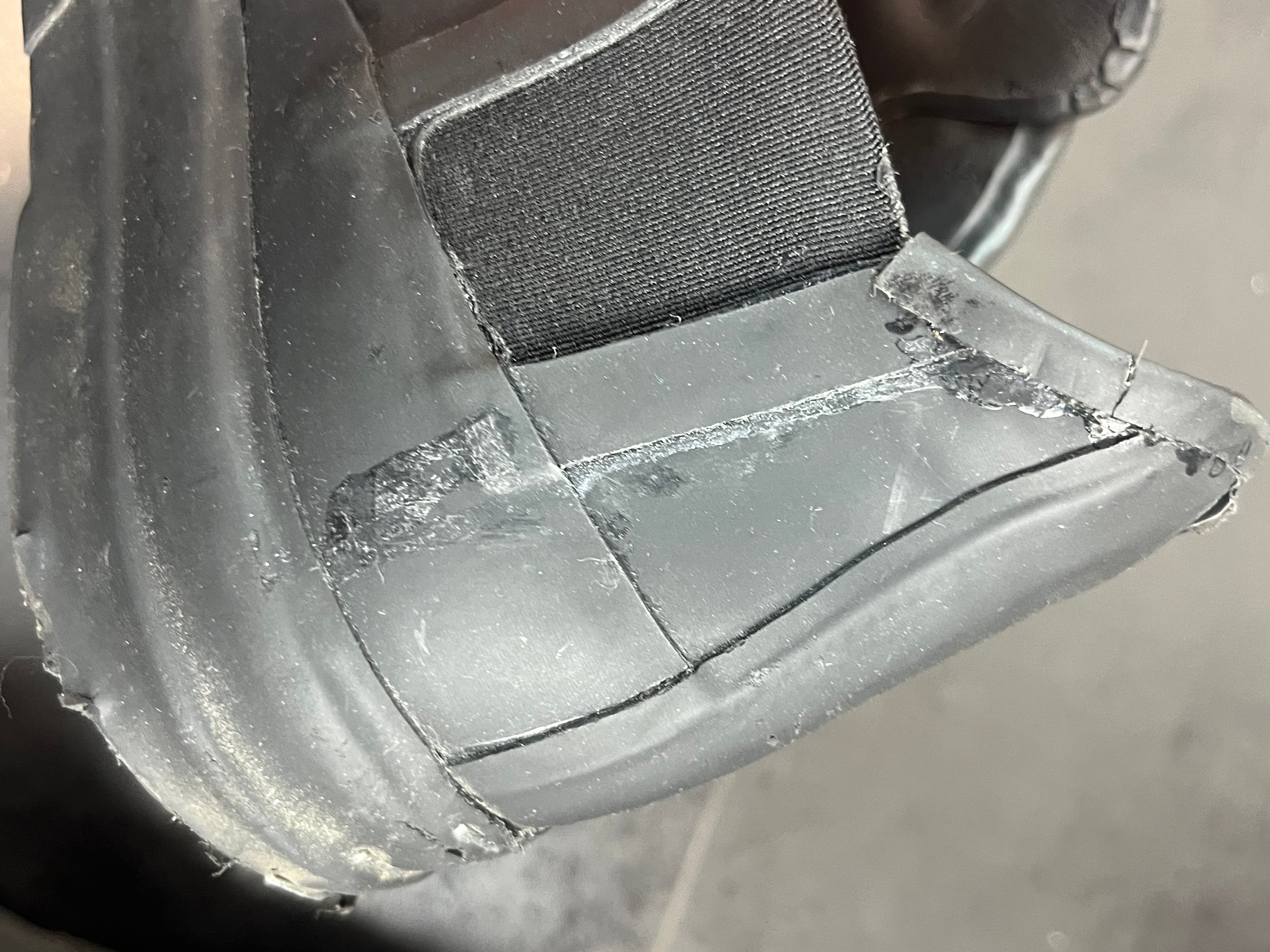 AW20 Rick Owens Performa “Rubber Wrap/Mummy” Ramones Low