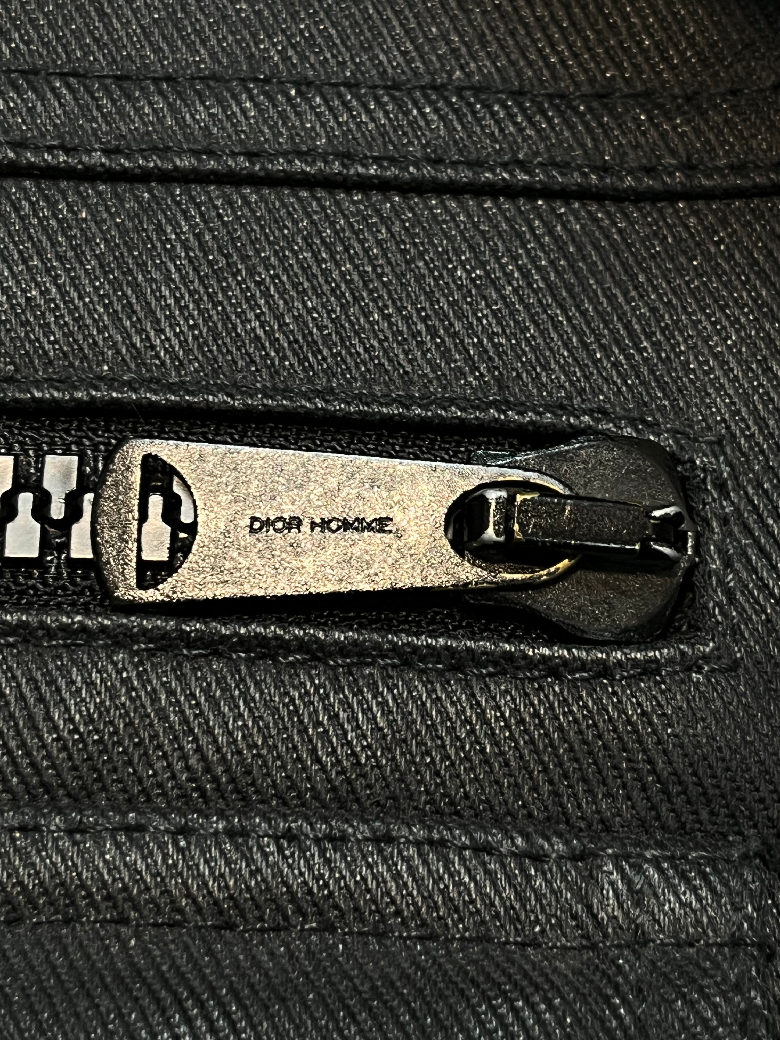 AW06 Dior “These Grey Days” Waxed M65 Jacket By Hedi Slimane