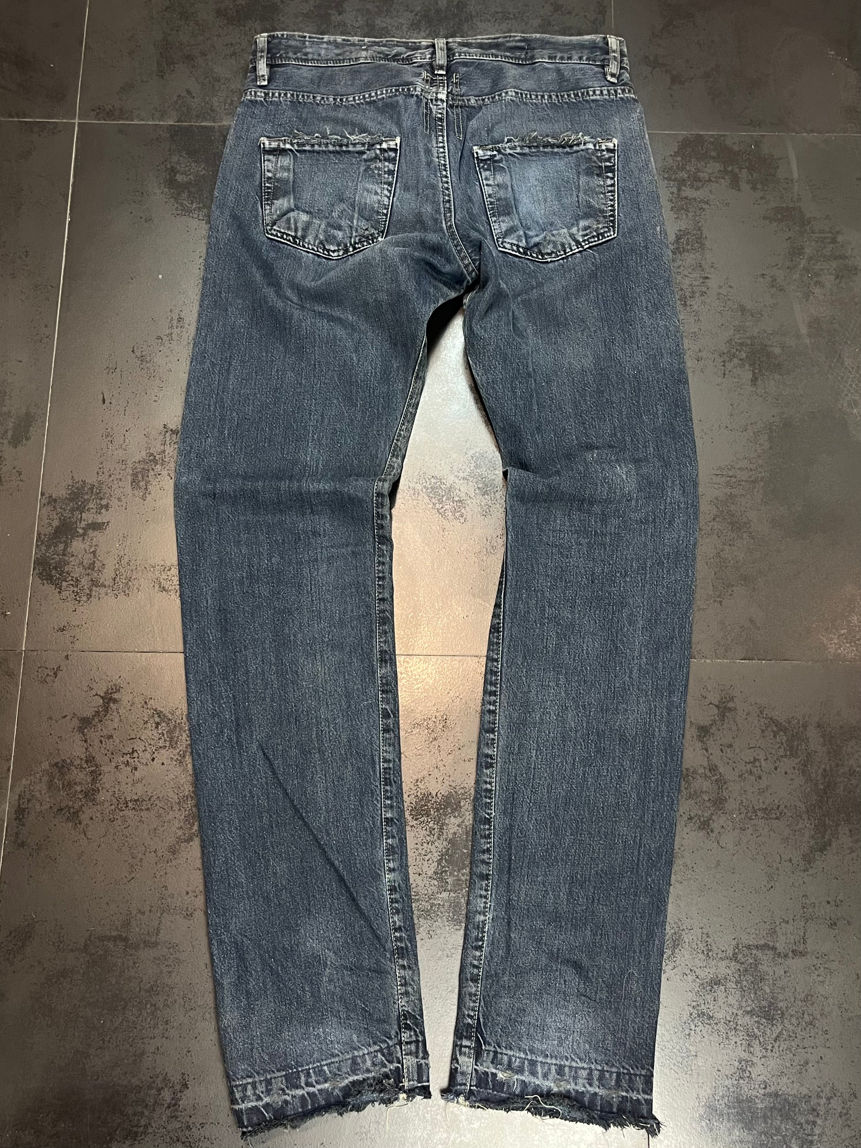 AW09 Rick Owens “Crust” Overdyed Detroit Denim