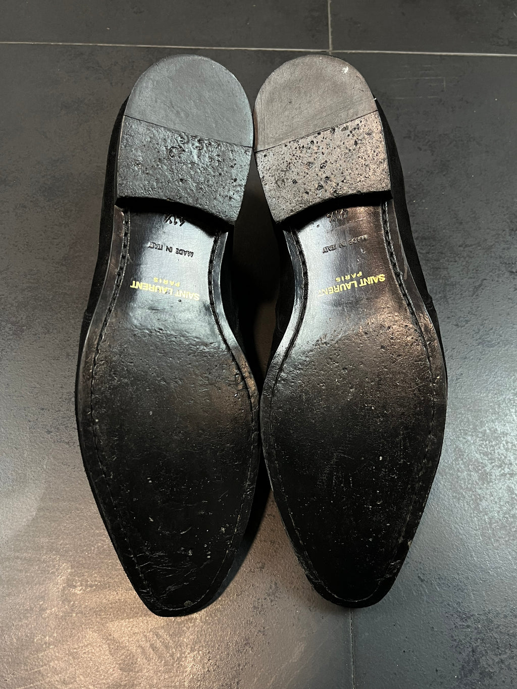 SS14 Saint Laurent Paris “Western Buckle” Boots By Hedi Slimane